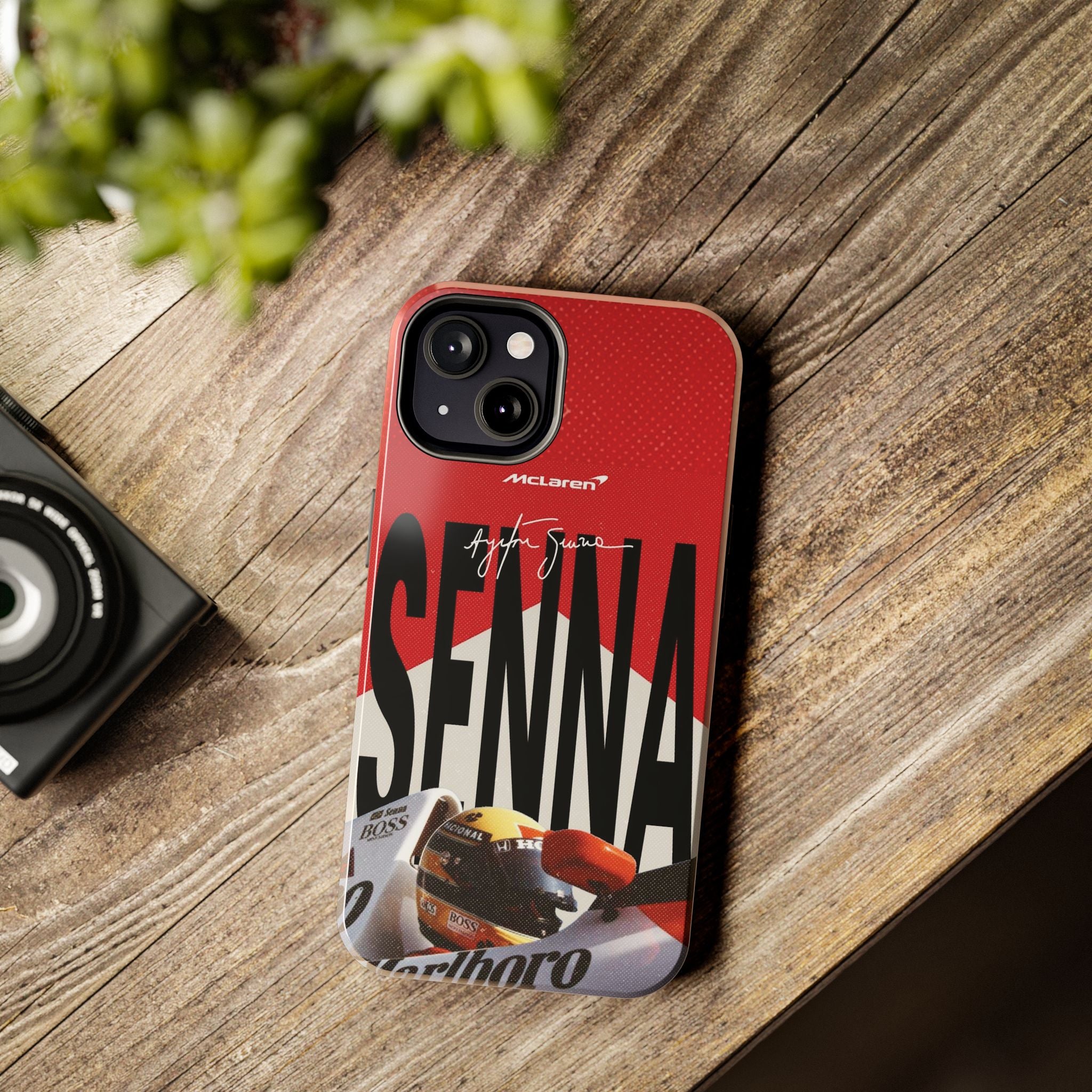Ayrton Senna McLaren F1 Tough Phone Case | Formula 1 Racing Legend Phone Case