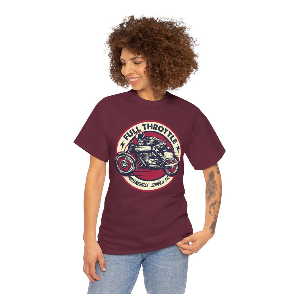 Unisex Full Thorotle Custom Graphic Motorcycle T-Shirt (5 Colors)