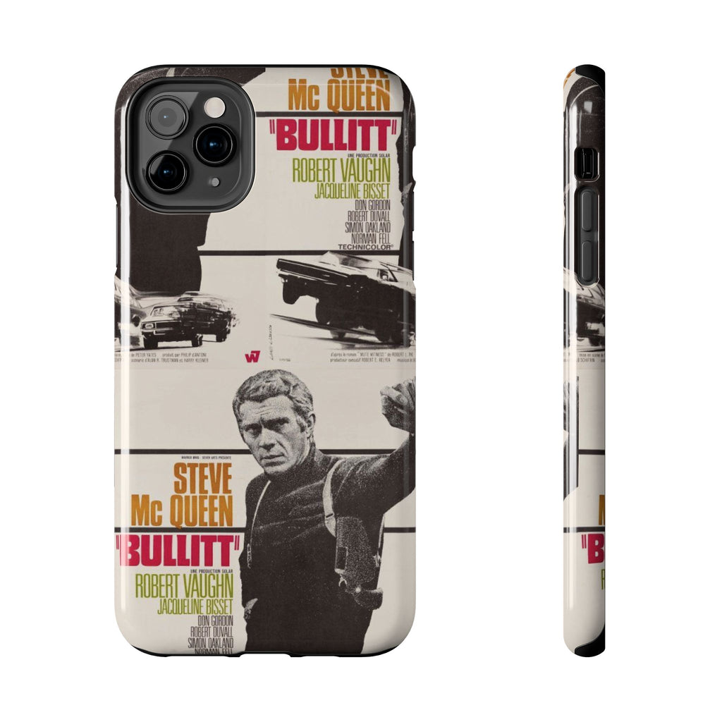 Steve McQueen Bullitt Movie Tough Phone Case | Classic Car Chase Film Phone Case