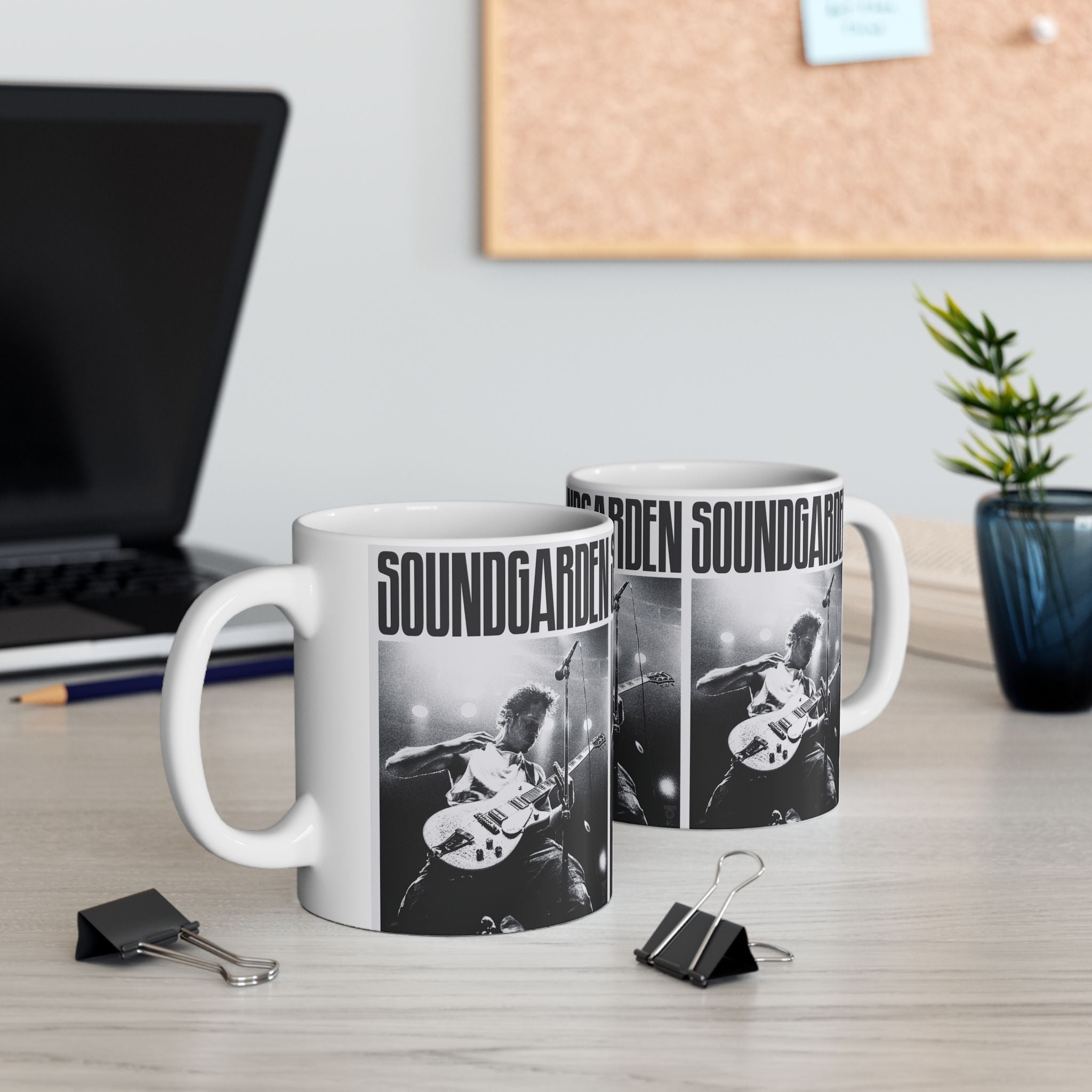 Soundgarden Chris Cornell 11oz Coffee Mug | Alternative Rock Gift 90s Music Mug