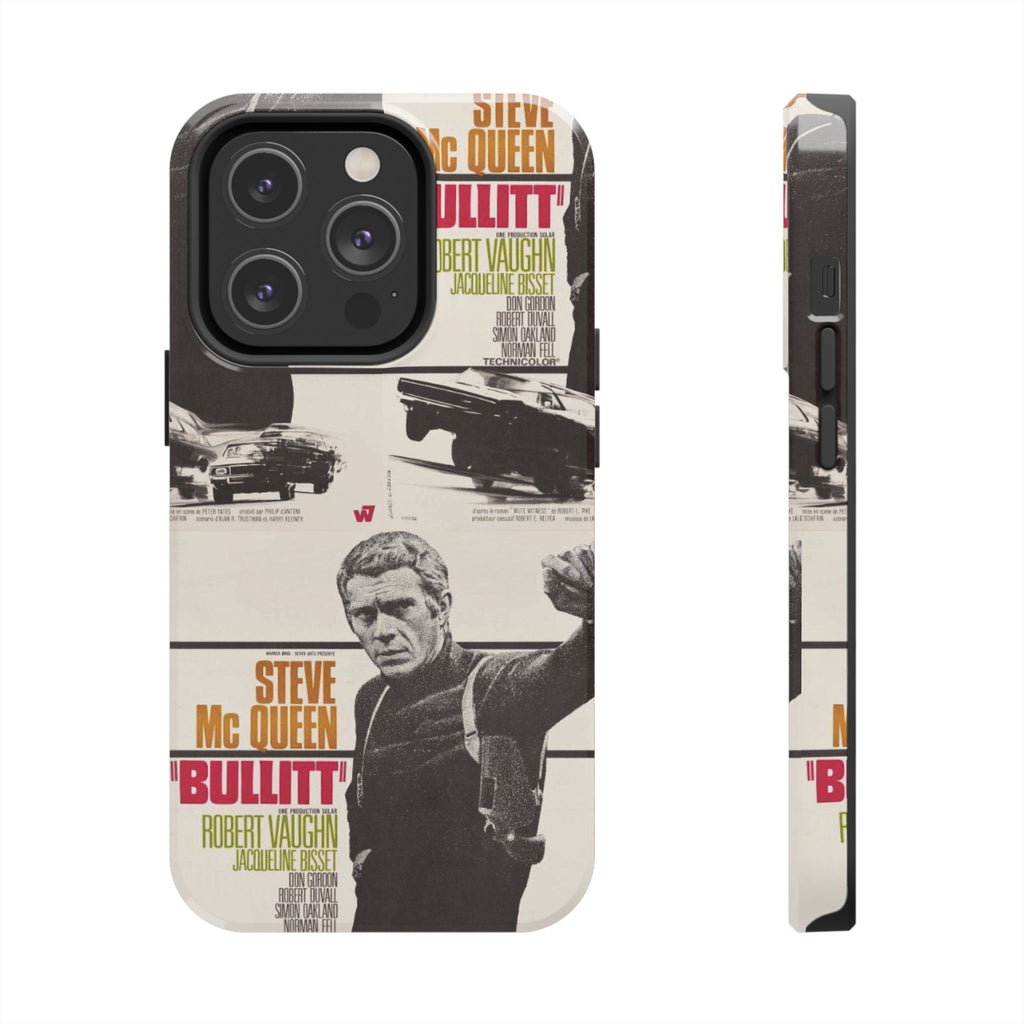 Steve McQueen Bullitt Movie Tough Phone Case | Classic Car Chase Film Phone Case