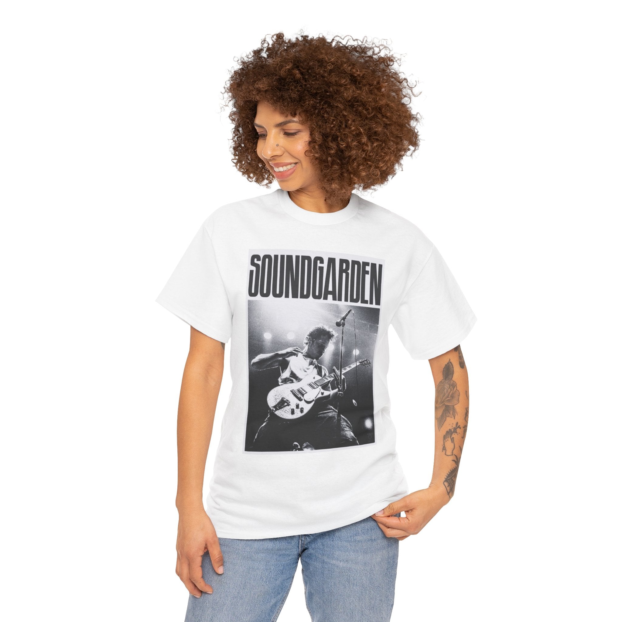 Unisex Soundgarden Inspired T-Shirt | Grunge Rock Vintage Style Tee