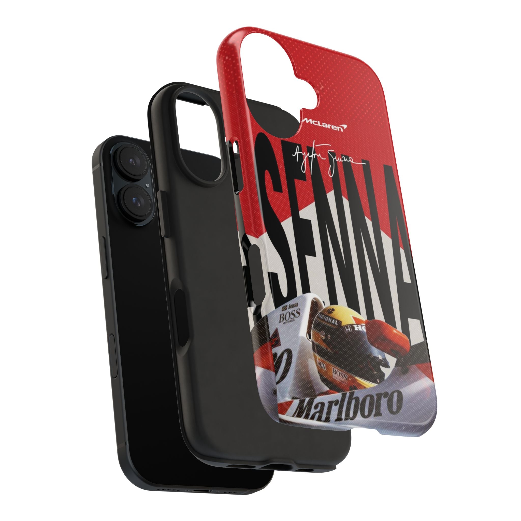 Ayrton Senna McLaren F1 Tough Phone Case | Formula 1 Racing Legend Phone Case