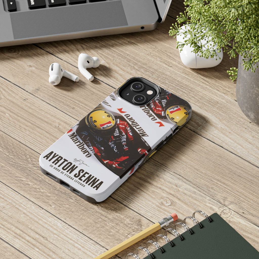 Ayrton Senna McLaren F1 Tough Phone Case | F1 Racing Legend Accessory