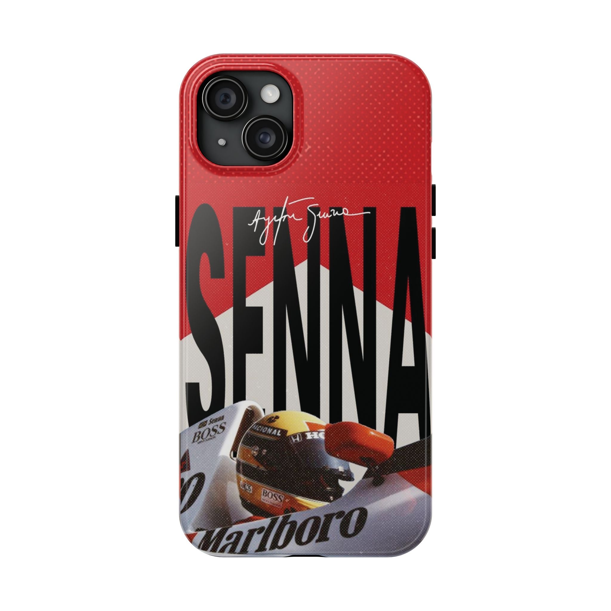 Ayrton Senna McLaren F1 Tough Phone Case | Formula 1 Racing Legend Phone Case