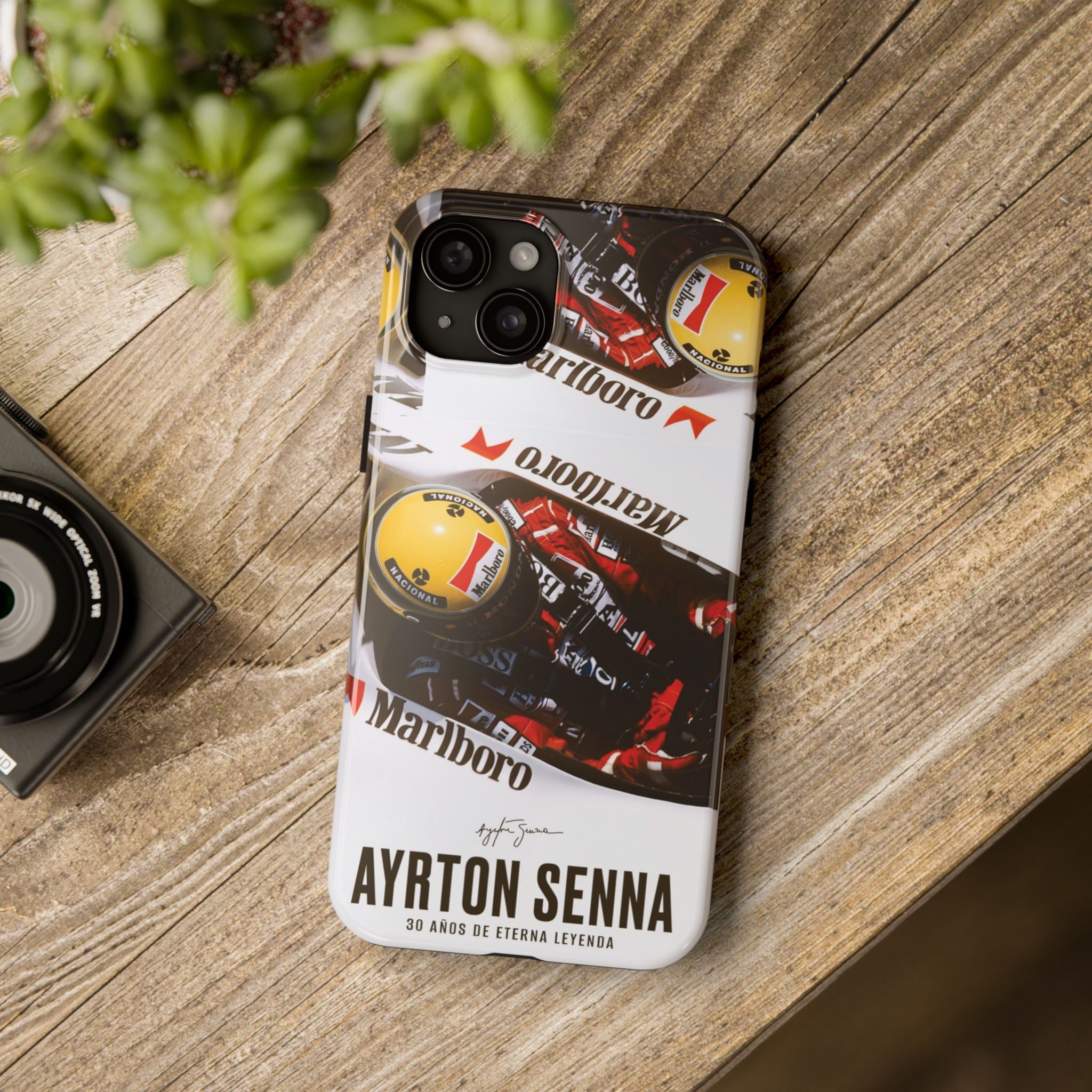 Ayrton Senna McLaren F1 Tough Phone Case | F1 Racing Legend Accessory