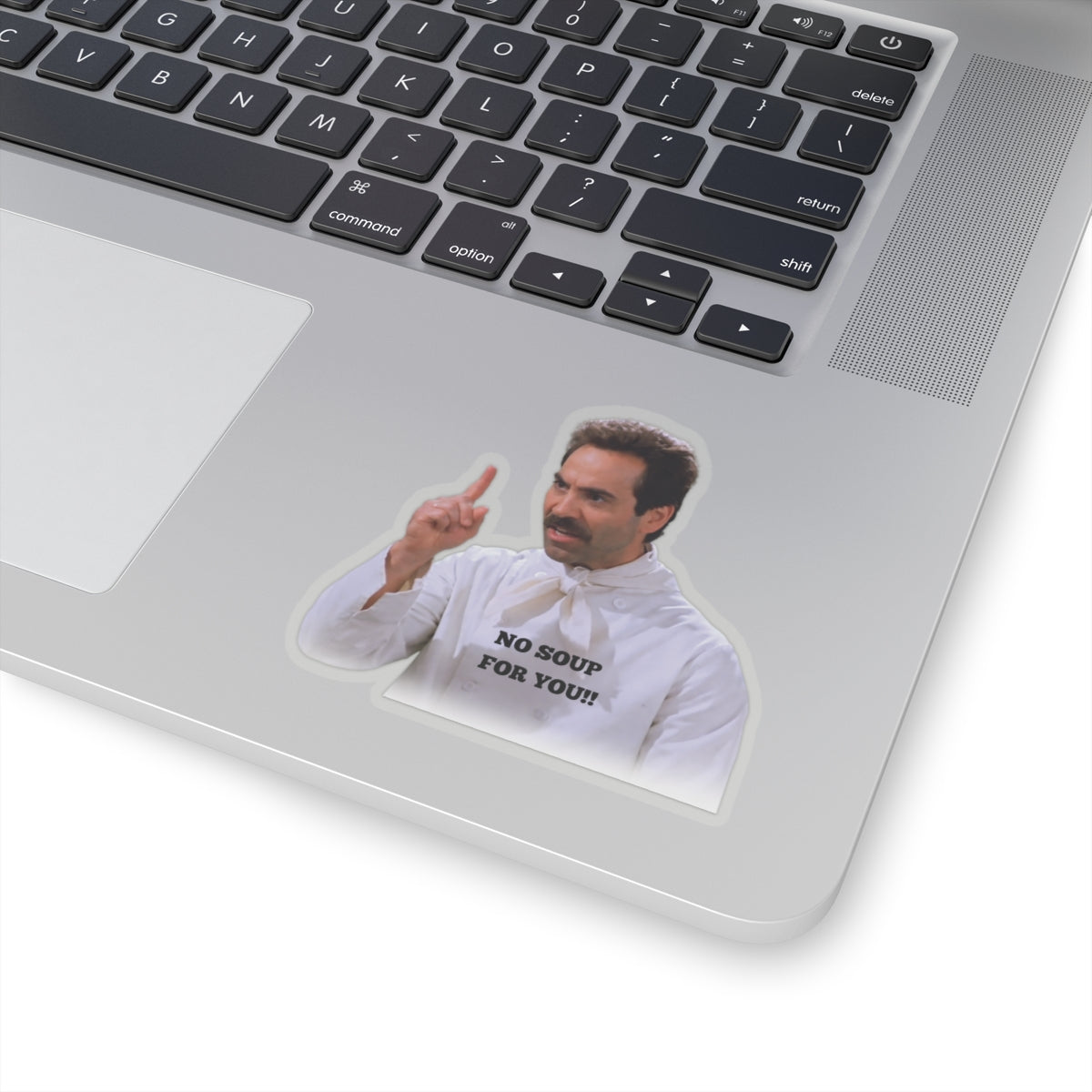 Seinfeld Soup N*zi No Soup For You Sticker | Funny Laptop Sticker (4 Sizes)