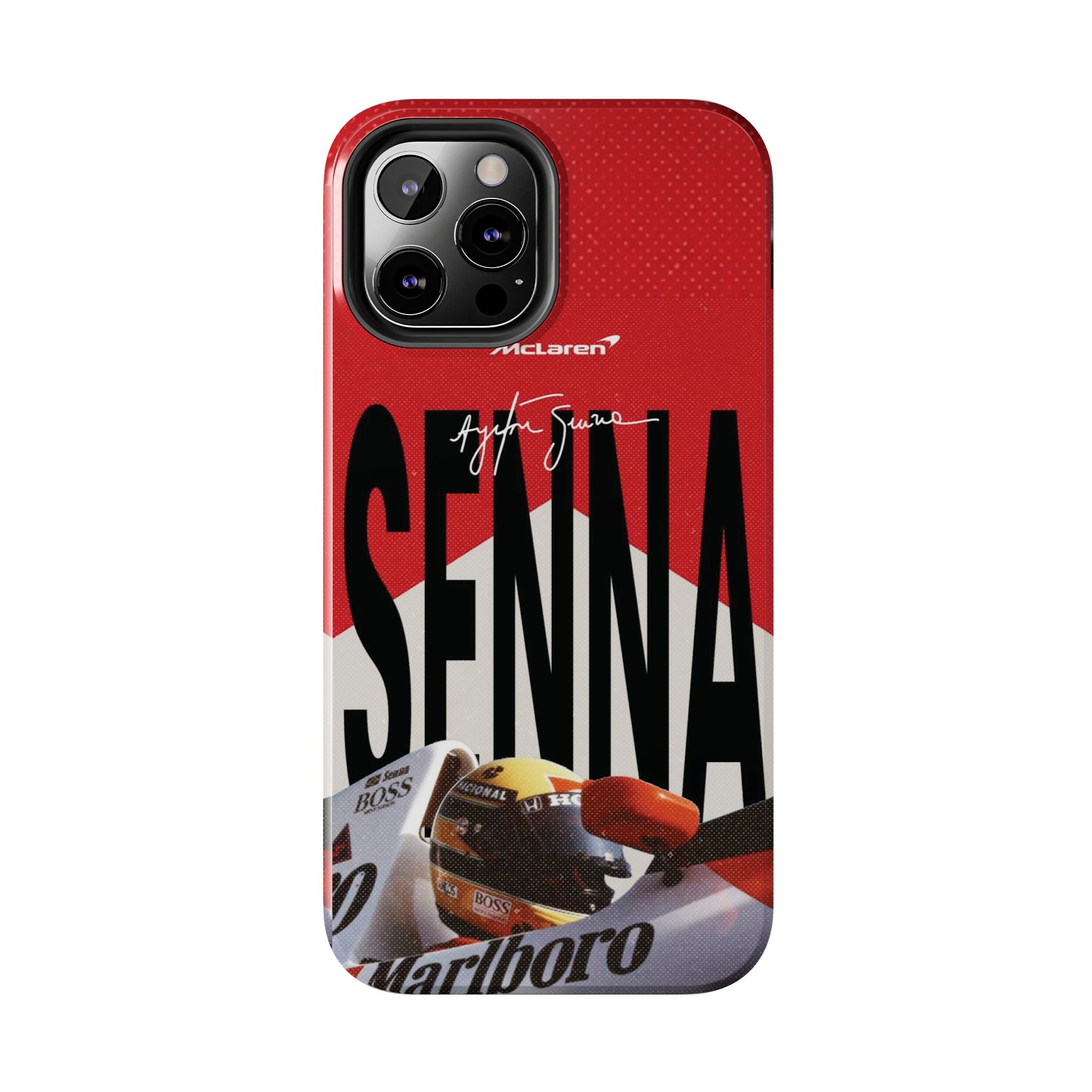 Ayrton Senna McLaren F1 Tough Phone Case | Formula 1 Racing Legend Phone Case