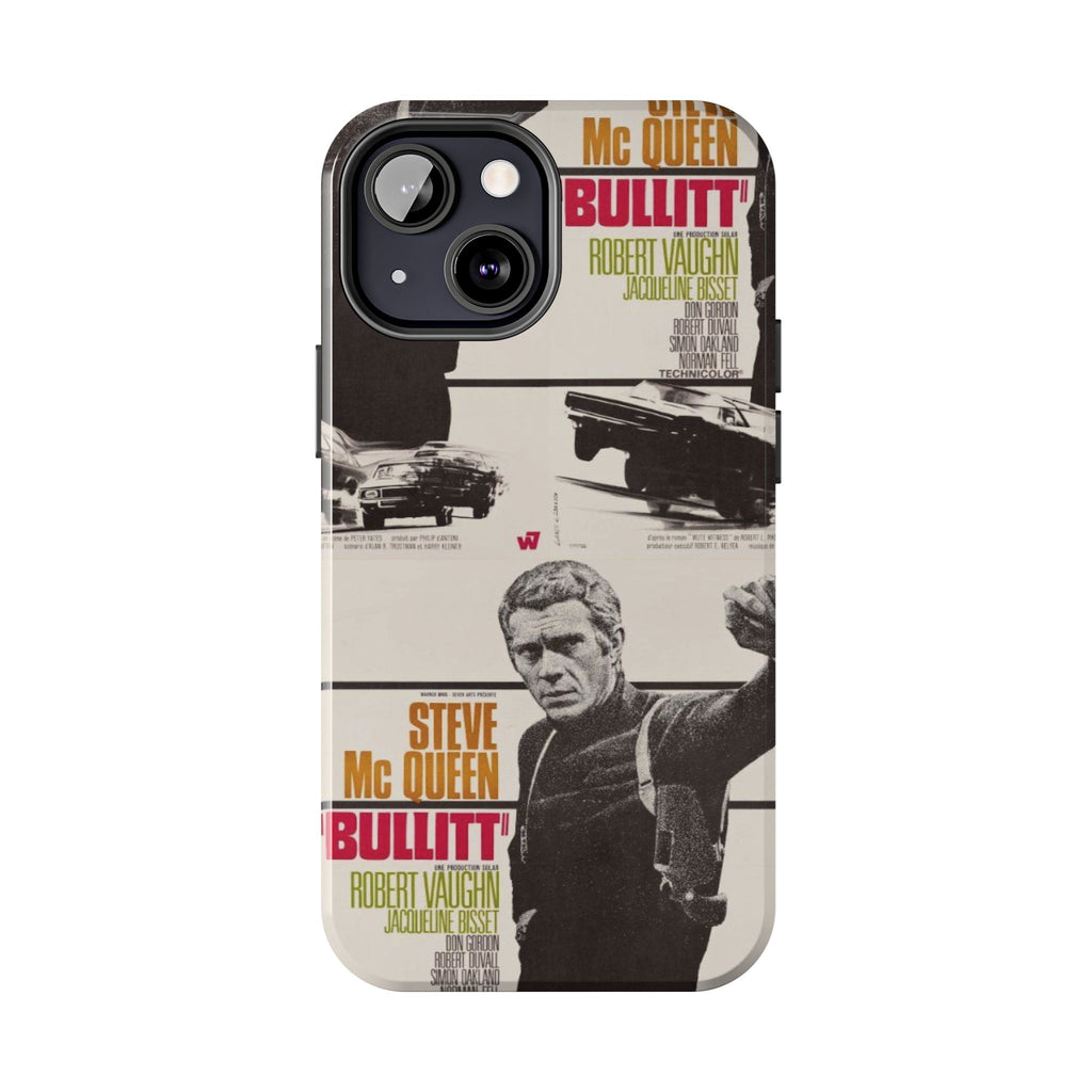 Steve McQueen Bullitt Movie Tough Phone Case | Classic Car Chase Film Phone Case