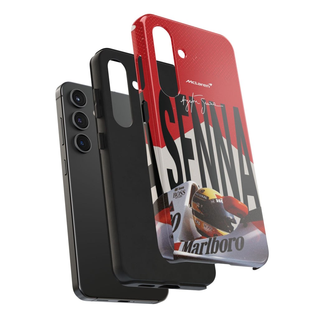 Ayrton Senna McLaren F1 Tough Phone Case | Formula 1 Racing Legend Phone Case