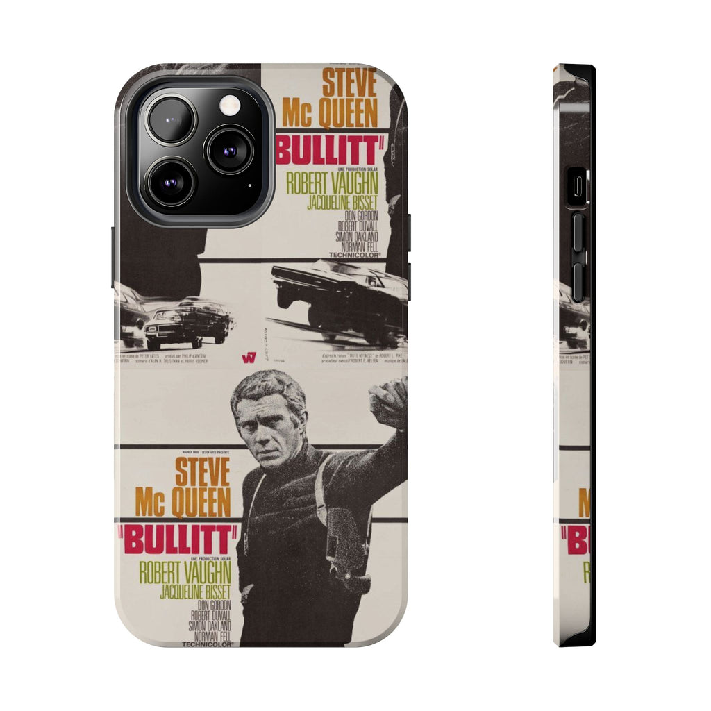 Steve McQueen Bullitt Movie Tough Phone Case | Classic Car Chase Film Phone Case