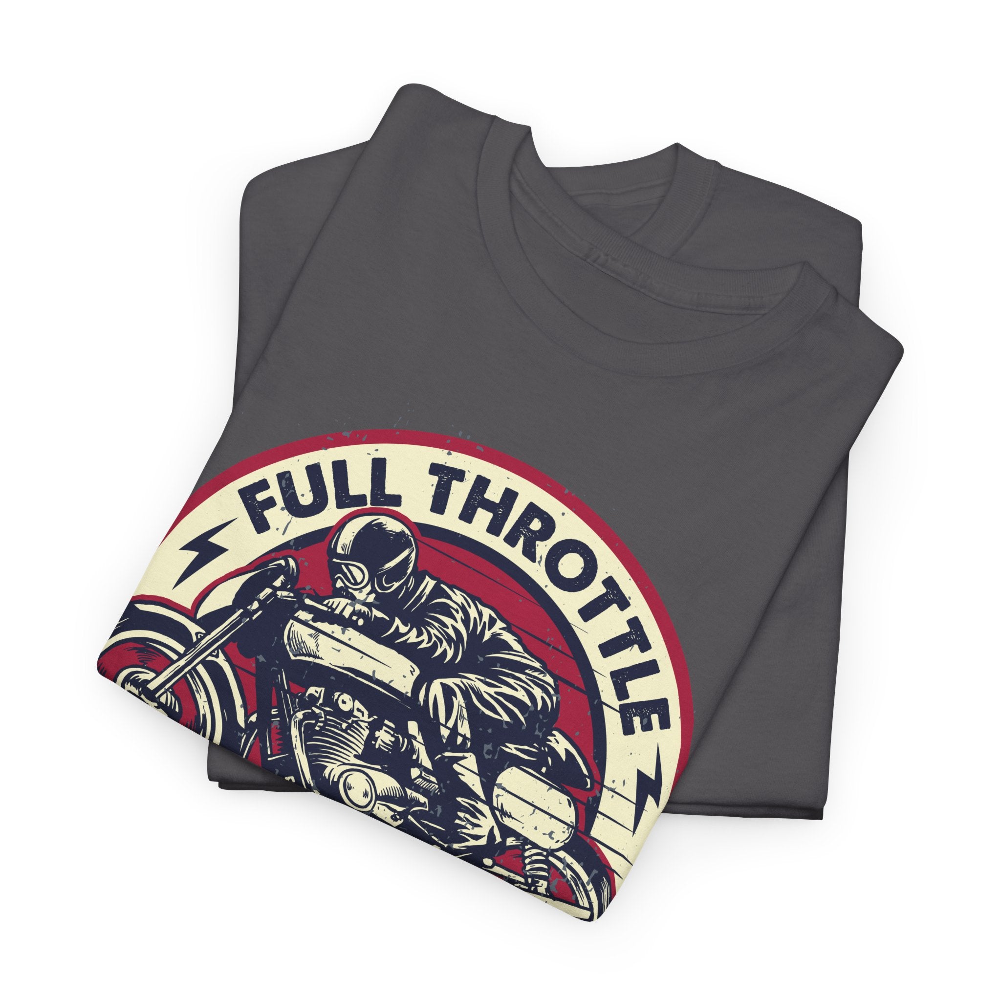 Unisex Full Thorotle Custom Graphic Motorcycle T-Shirt (5 Colors)