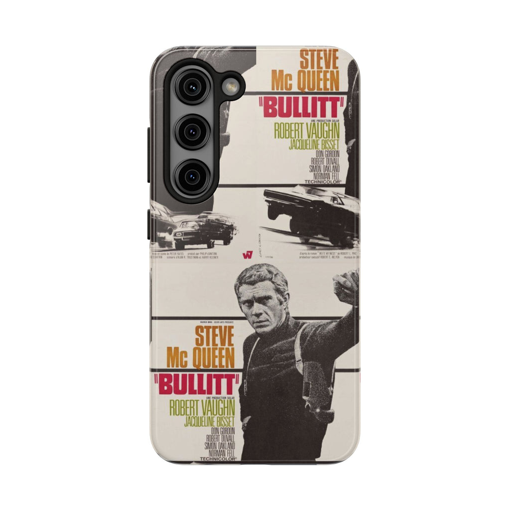 Steve McQueen Bullitt Movie Tough Phone Case | Classic Car Chase Film Phone Case