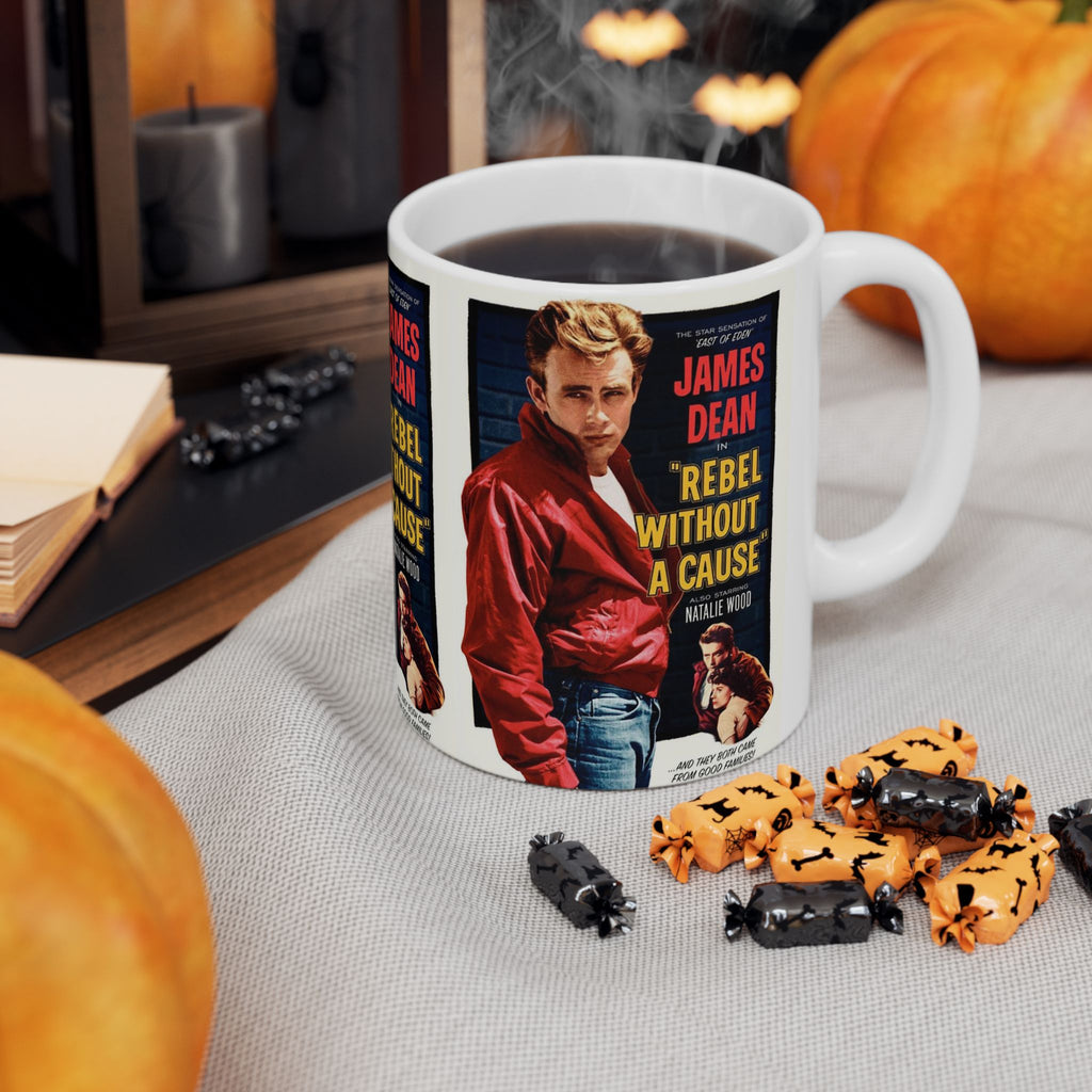 James Dean Rebel Without a Cause 11oz Coffee Mug | Vintage Film Poster