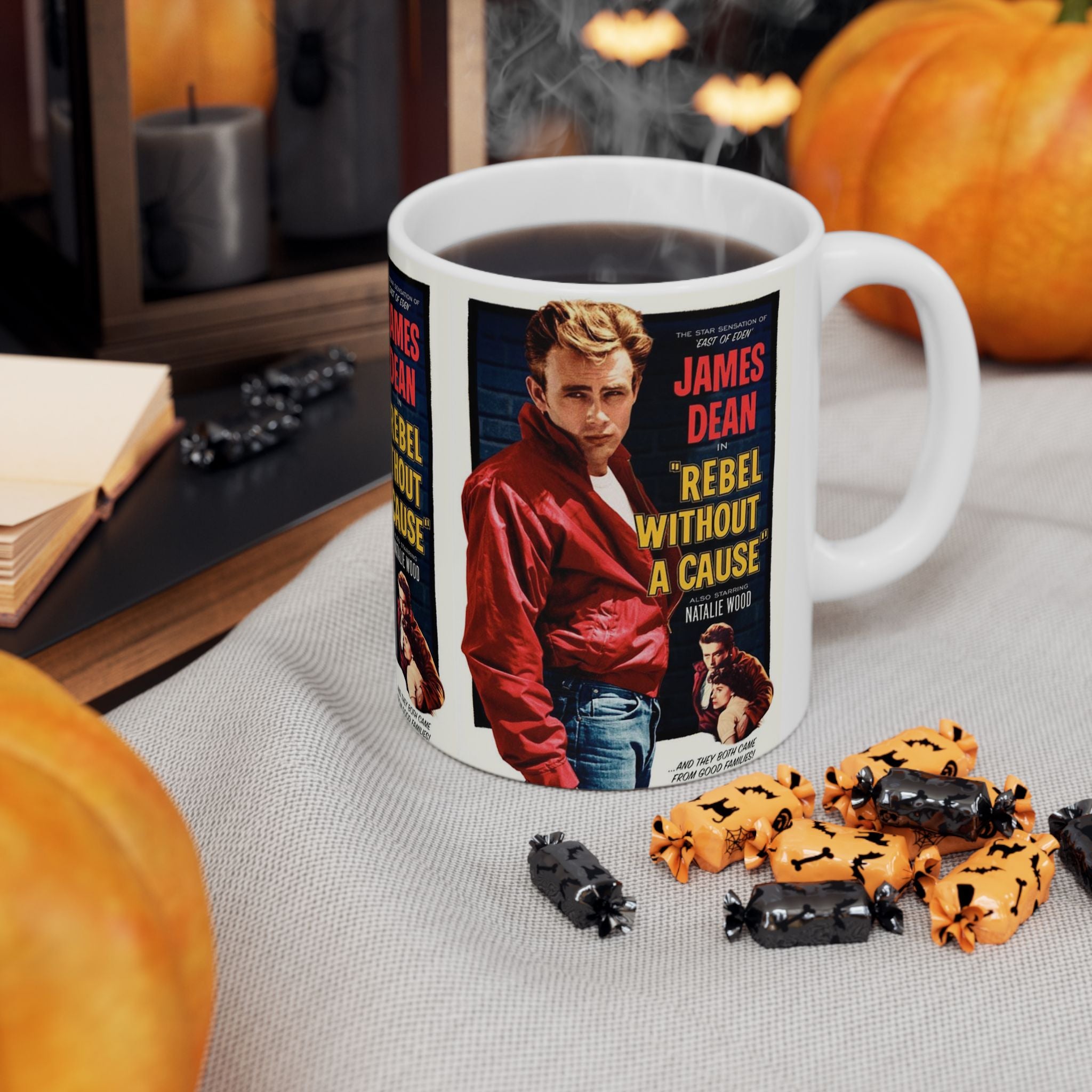 James Dean Rebel Without a Cause 11oz Coffee Mug | Vintage Film Poster