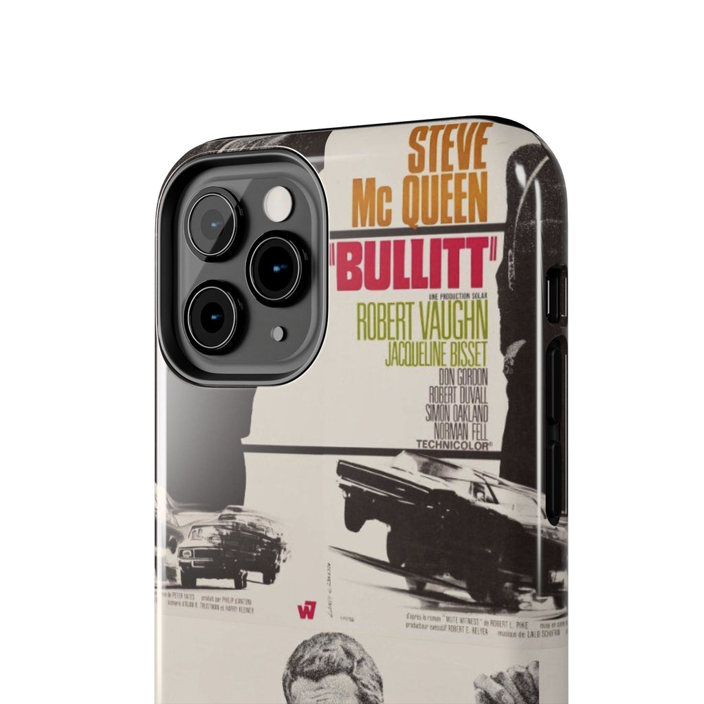 Steve McQueen Bullitt Movie Tough Phone Case | Classic Car Chase Film Phone Case