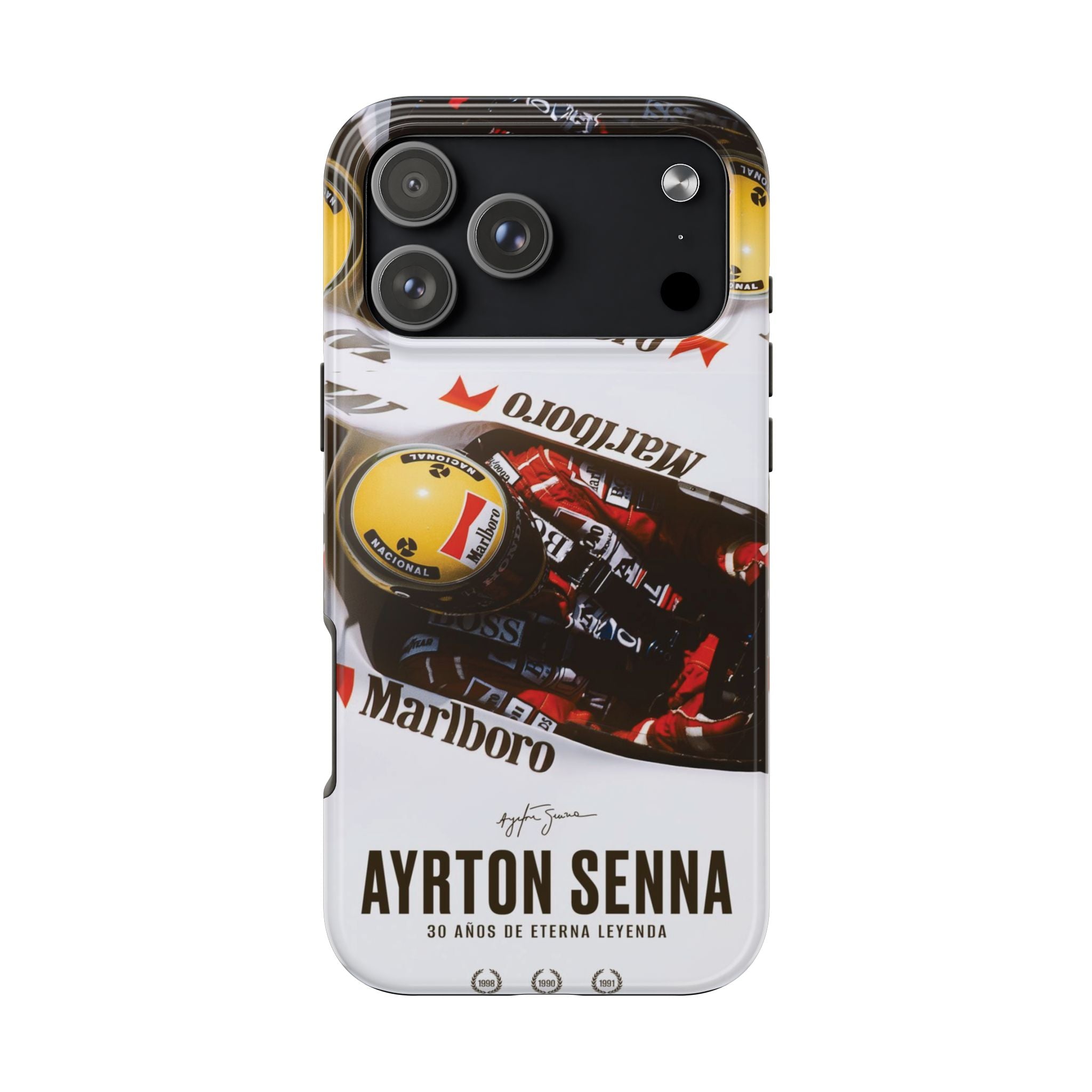 Ayrton Senna McLaren F1 Tough Phone Case | F1 Racing Legend Accessory