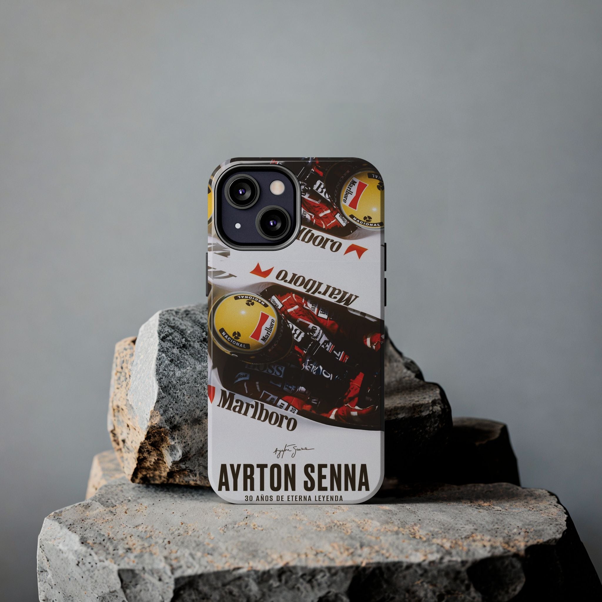 Ayrton Senna McLaren F1 Tough Phone Case | F1 Racing Legend Accessory