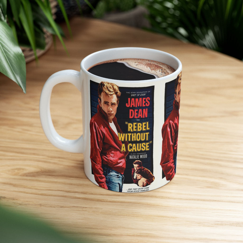 James Dean Rebel Without a Cause 11oz Coffee Mug | Vintage Film Poster