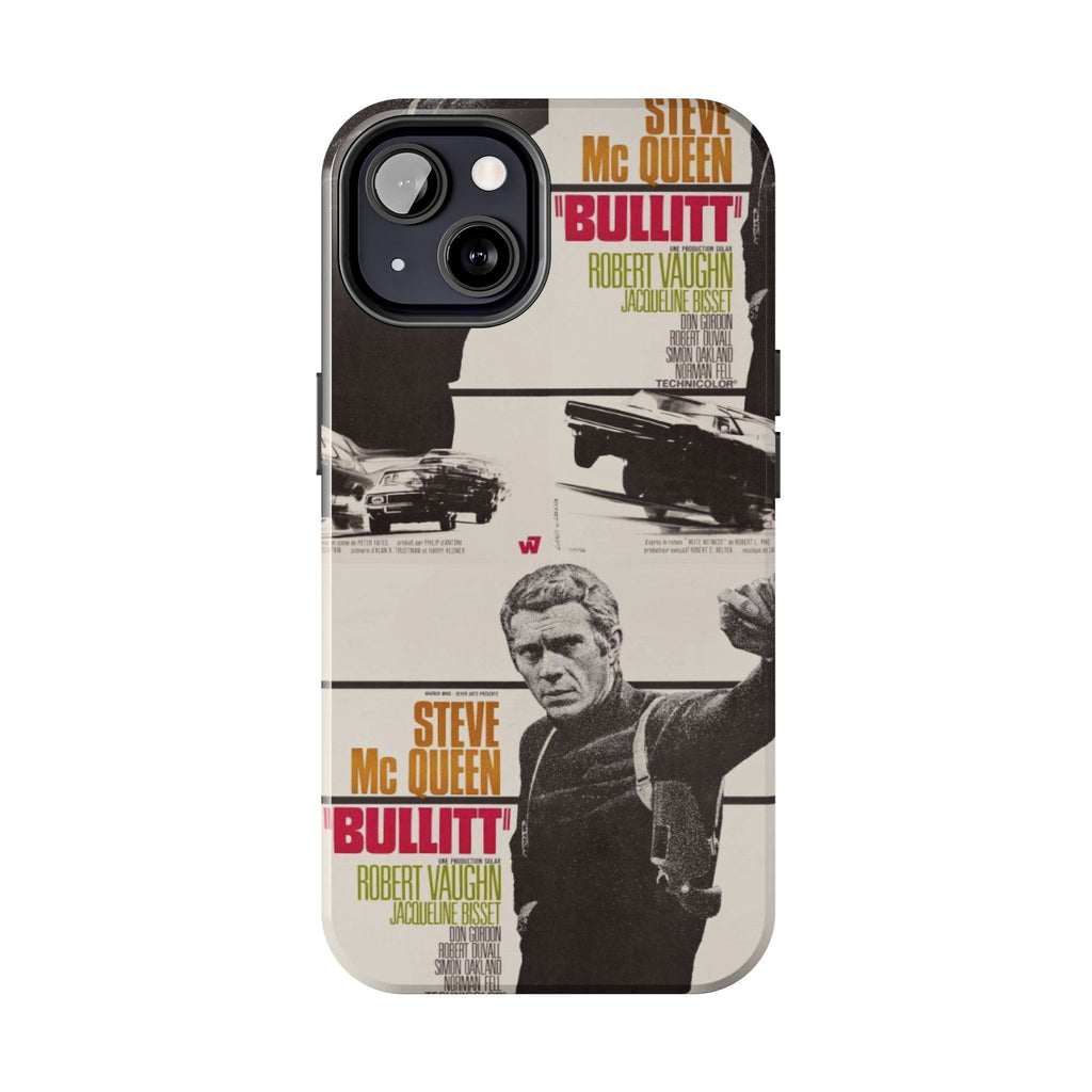 Steve McQueen Bullitt Movie Tough Phone Case | Classic Car Chase Film Phone Case