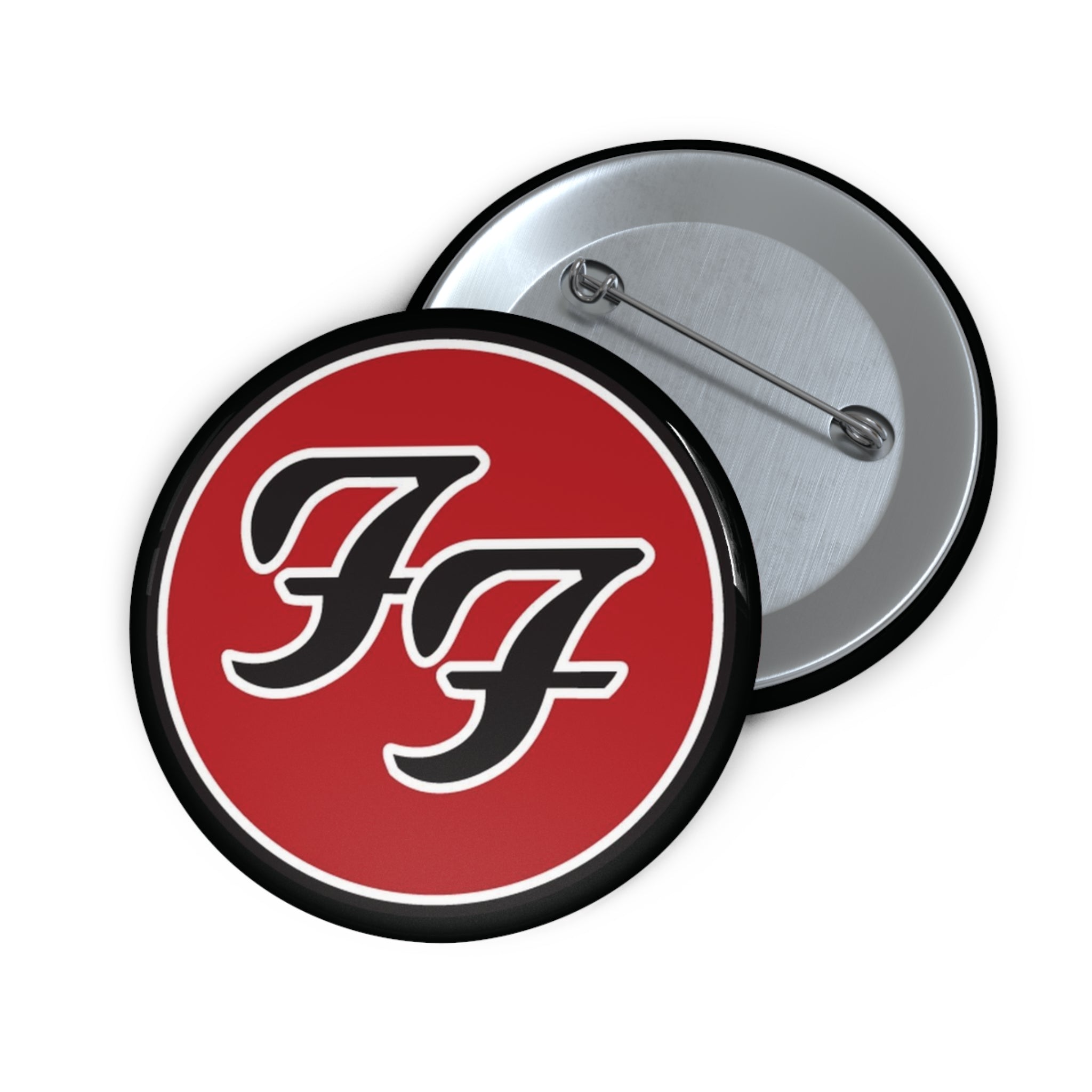 Foo Fighters American Rock Band Custom Pin Back Button (3 Sizes)
