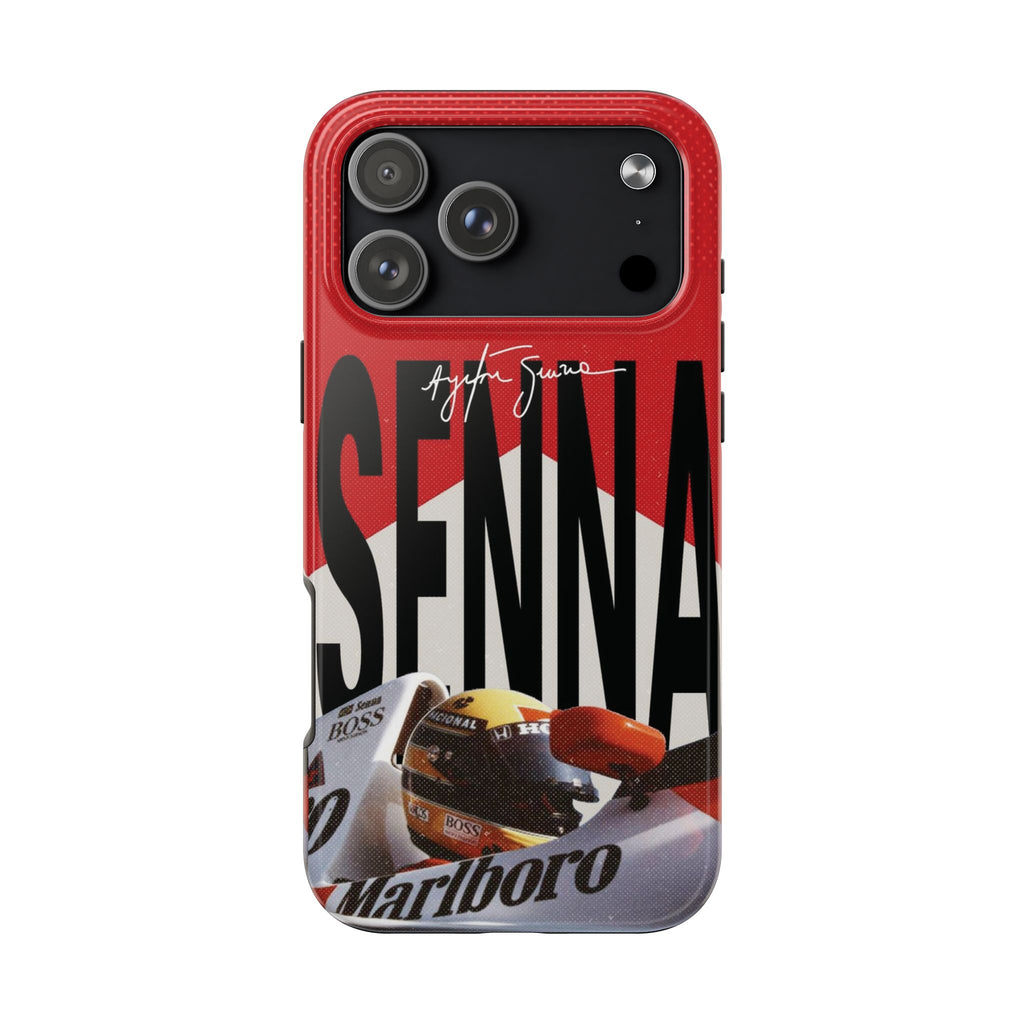 Ayrton Senna McLaren F1 Tough Phone Case | Formula 1 Racing Legend Phone Case