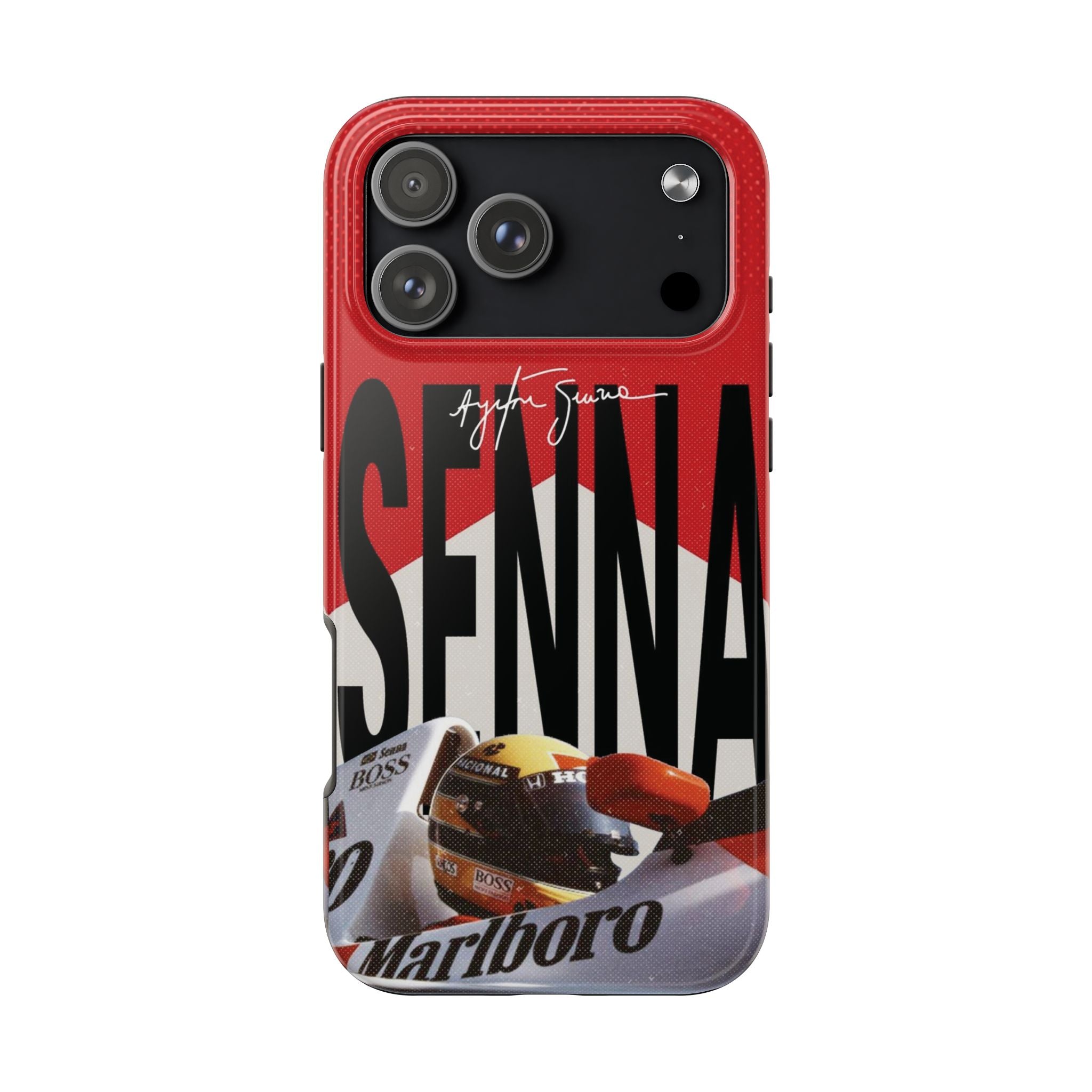 Ayrton Senna McLaren F1 Tough Phone Case | Formula 1 Racing Legend Phone Case