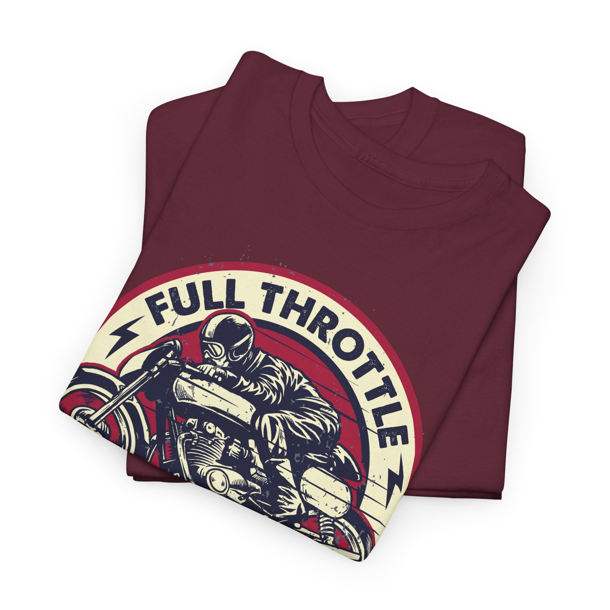 Unisex Full Thorotle Custom Graphic Motorcycle T-Shirt (5 Colors)
