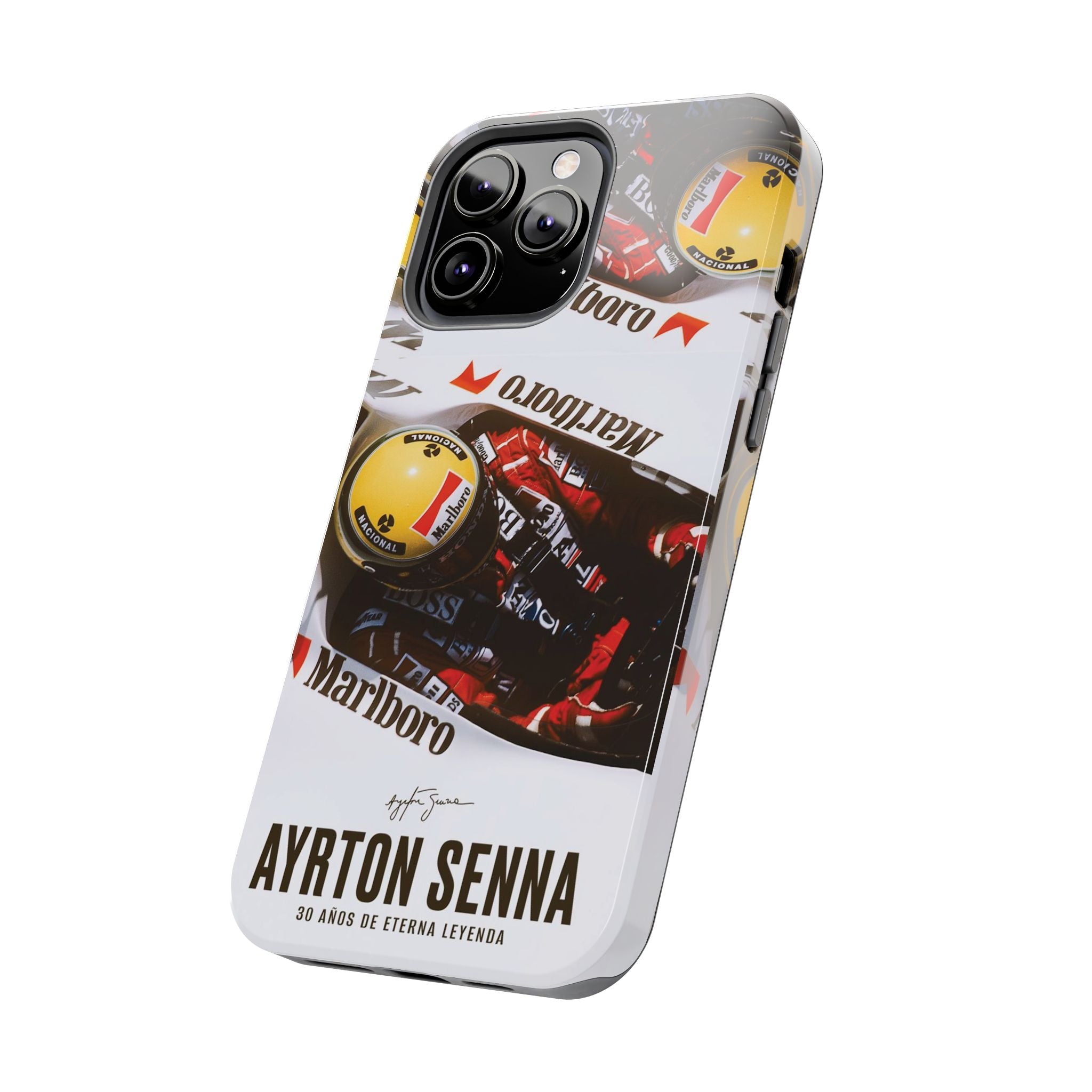 Ayrton Senna McLaren F1 Tough Phone Case | F1 Racing Legend Accessory