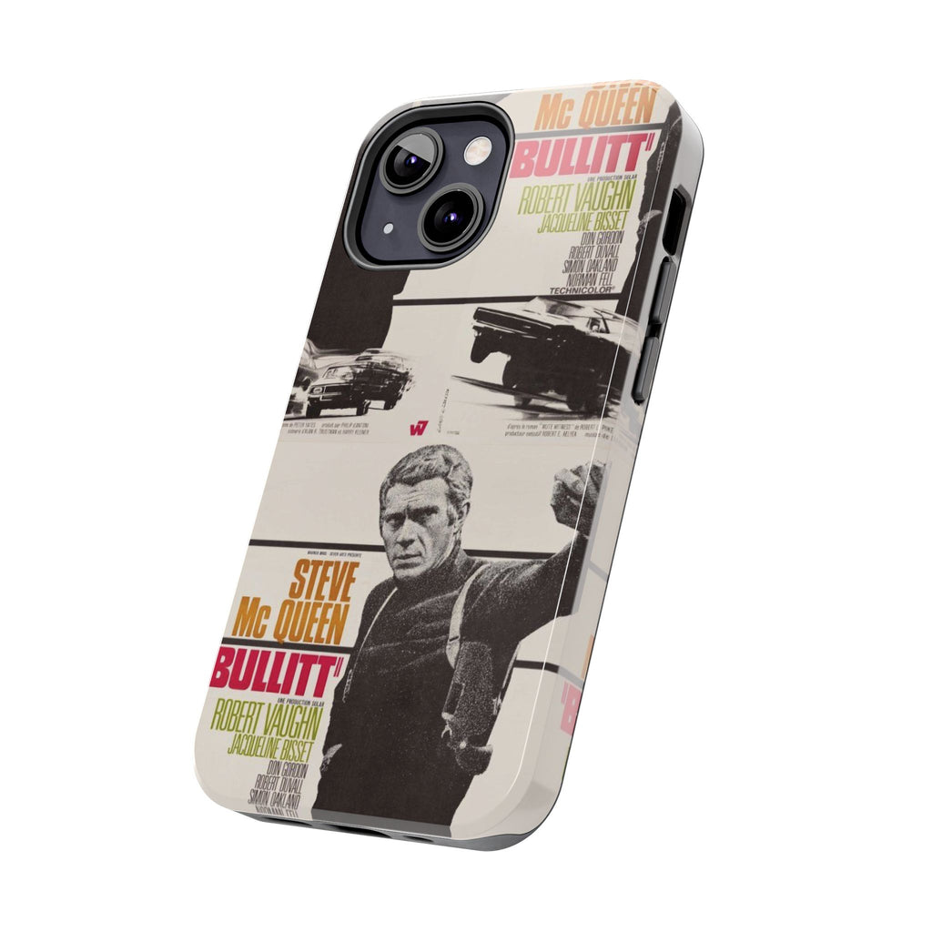 Steve McQueen Bullitt Movie Tough Phone Case | Classic Car Chase Film Phone Case