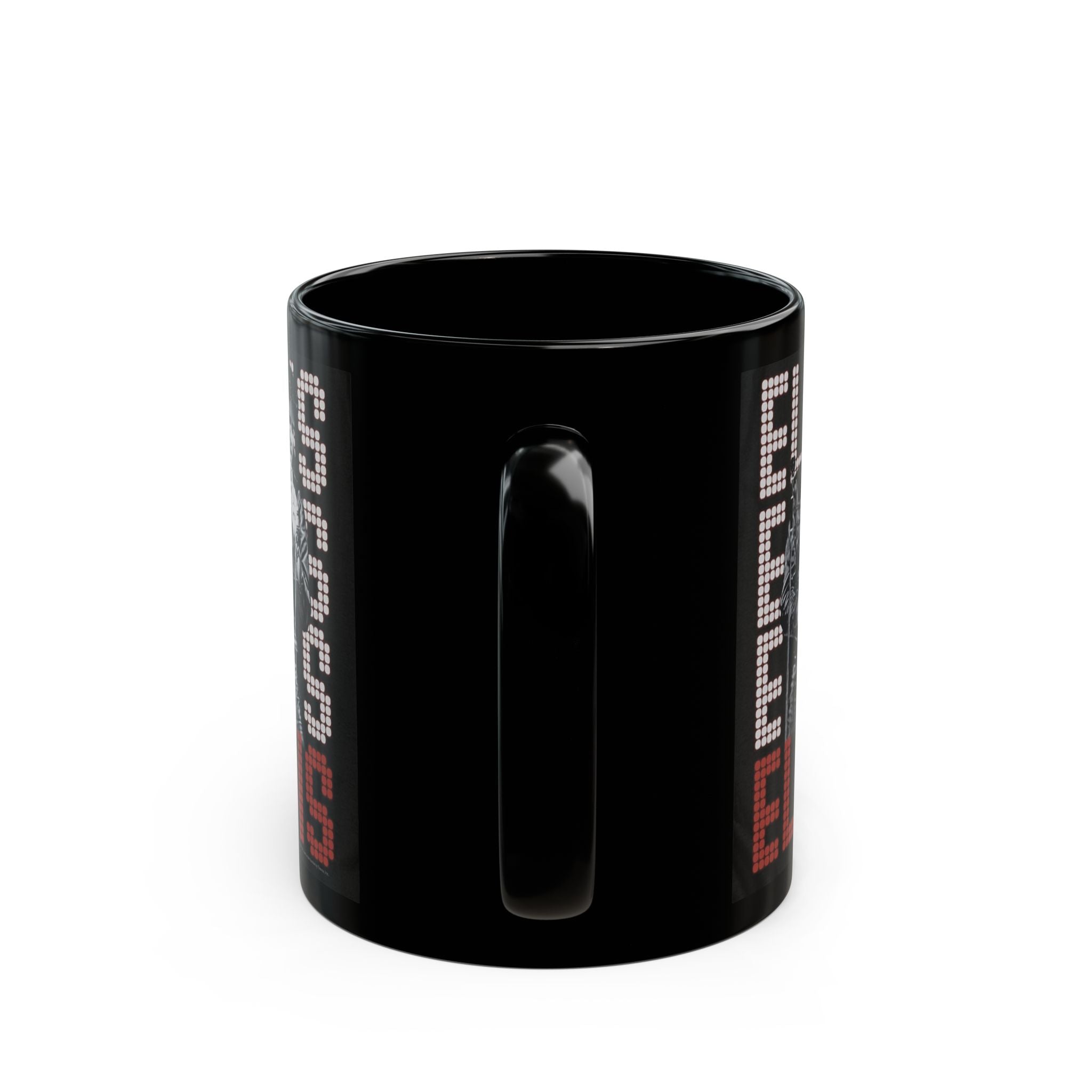 Elvis Presley King of Rock and Roll 11oz Mug | Black Ceramic Coffee Mug