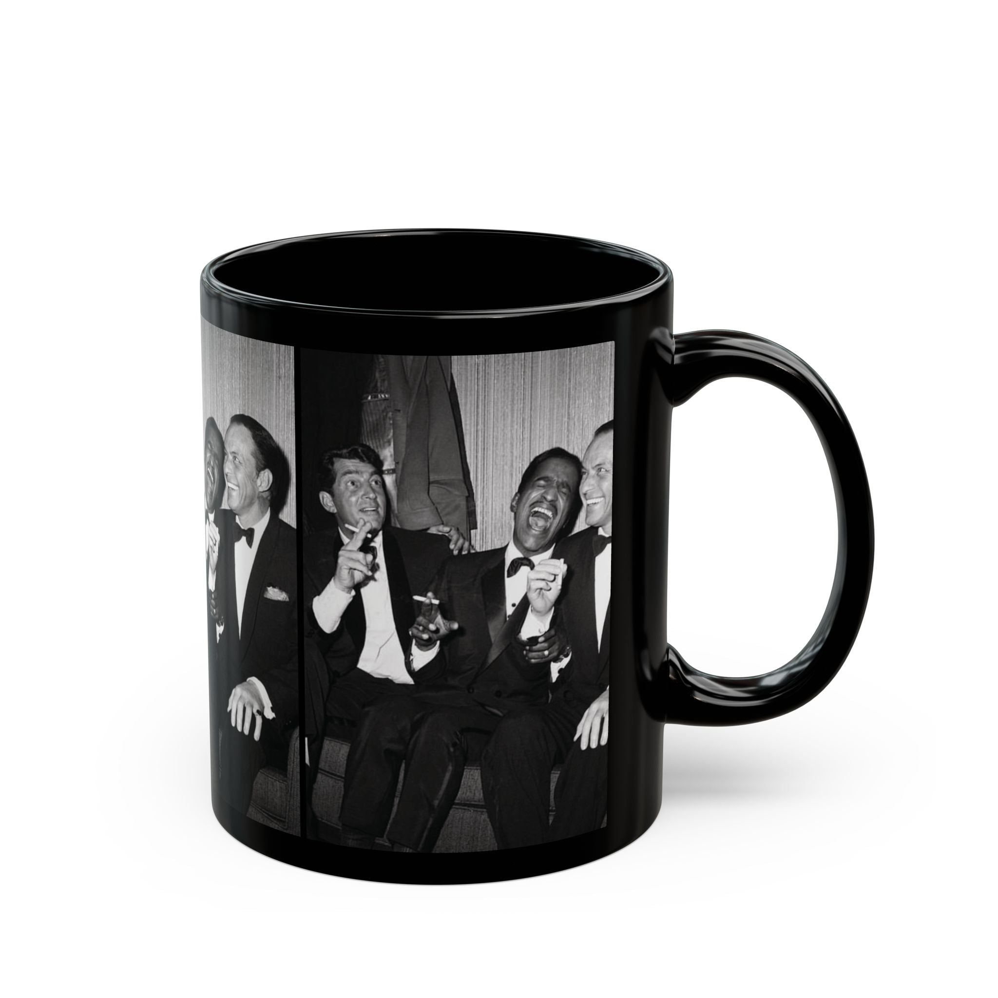 Rat Pack Legends Custom Inspired Mug | Vintage Old Hollywood Coffee Cup