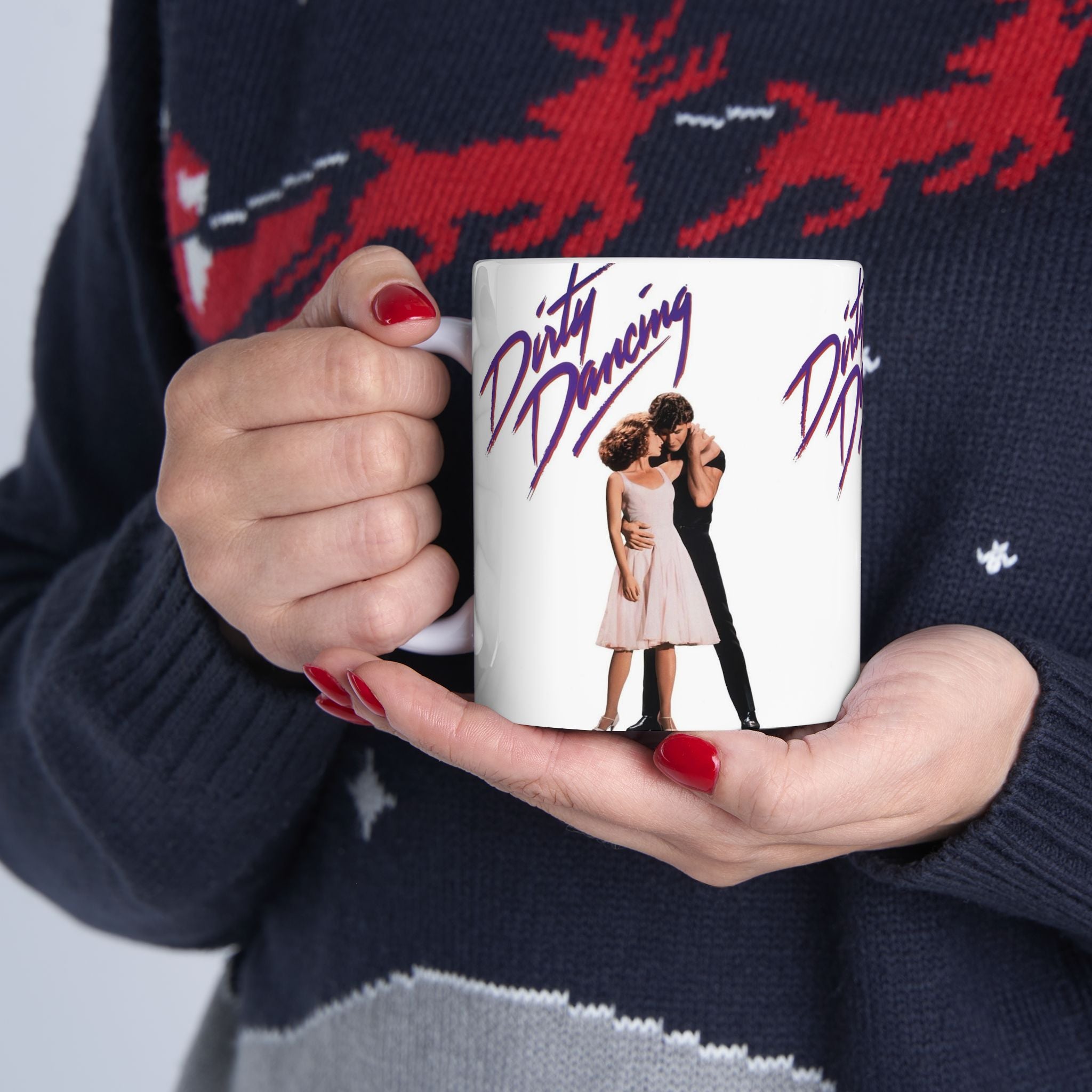 Dirty Dancing Movie Mug, 11oz Ceramic Coffee Mug. Gift for Classic Movie Fans.