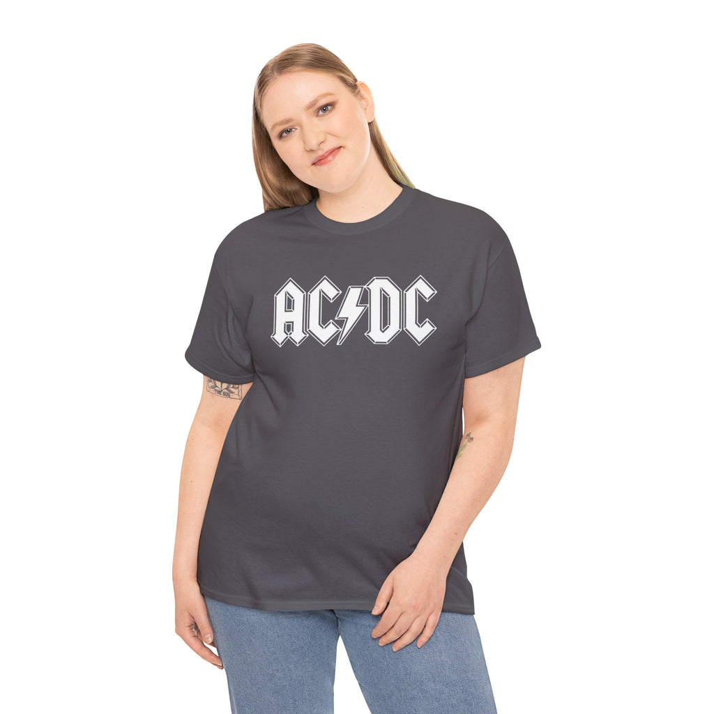 Unisex AC/DC Hard Rock band inspired with a custom batch T-Shirt (4 Colors)