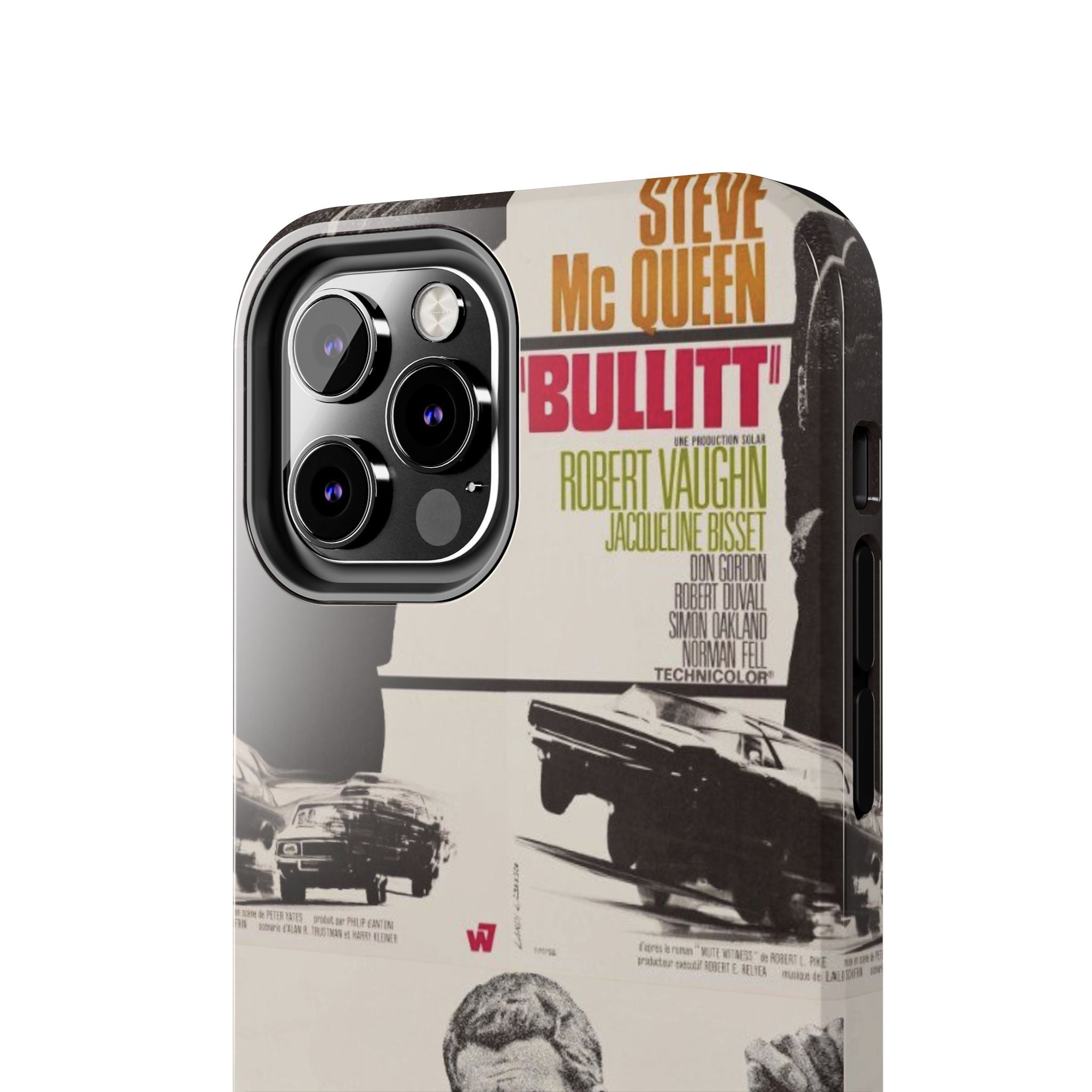Steve McQueen Bullitt Movie Tough Phone Case | Classic Car Chase Film Phone Case