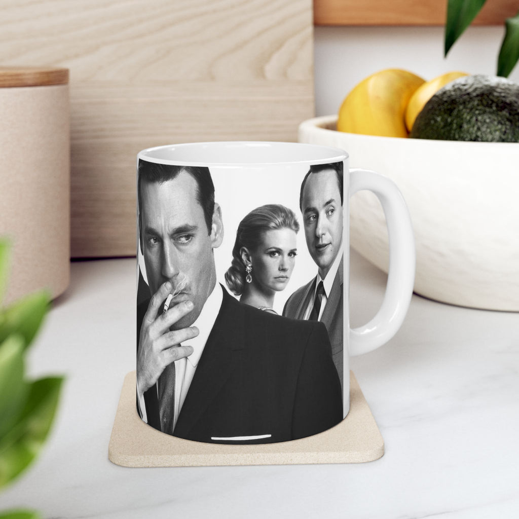 Mad Men Inspired 11oz Coffee Mug With Don Draper Aesthetic