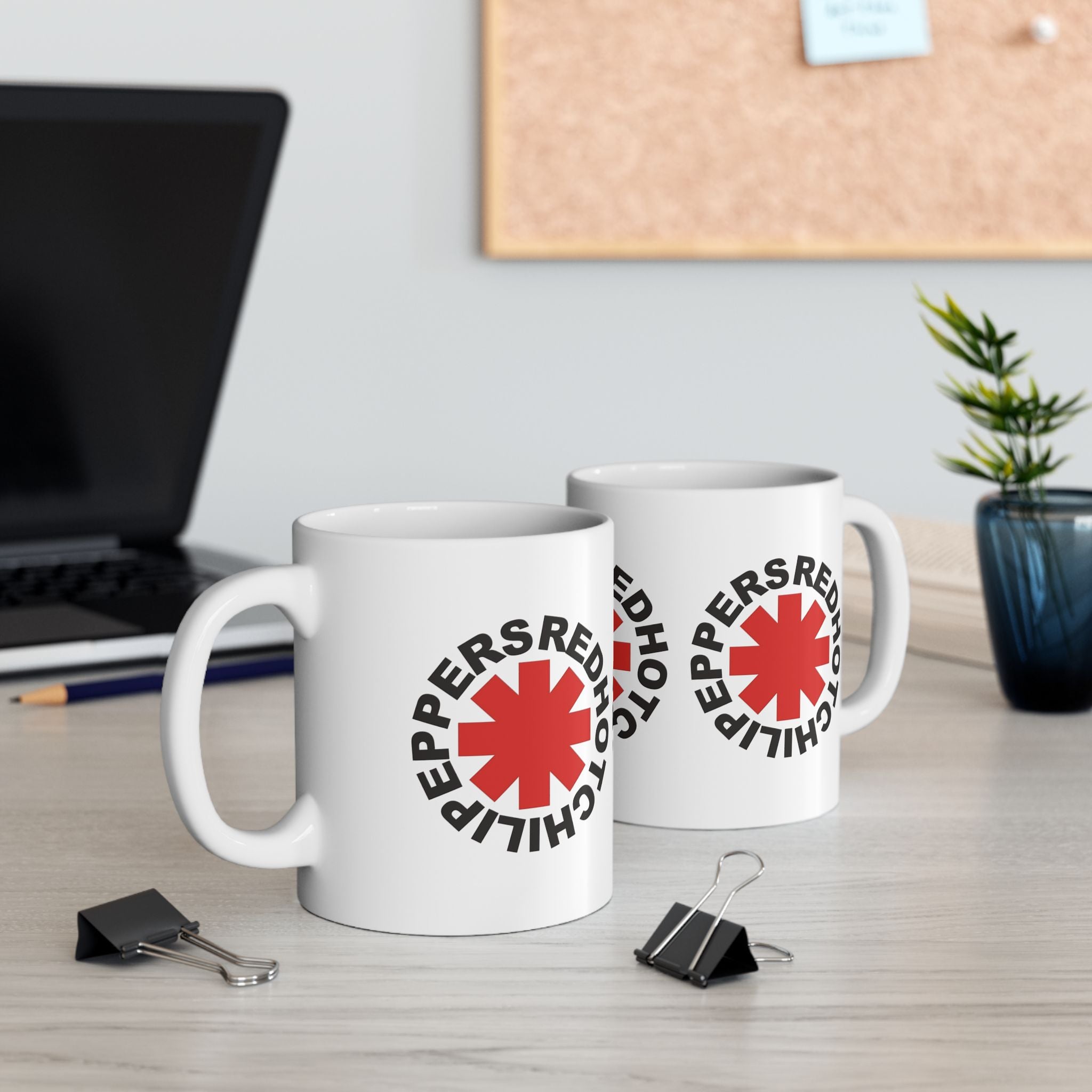 Red Hot Chili Peppers Mug 11oz Ceramic Coffee Mug | Ideal for Rock Music and RHCP Fans