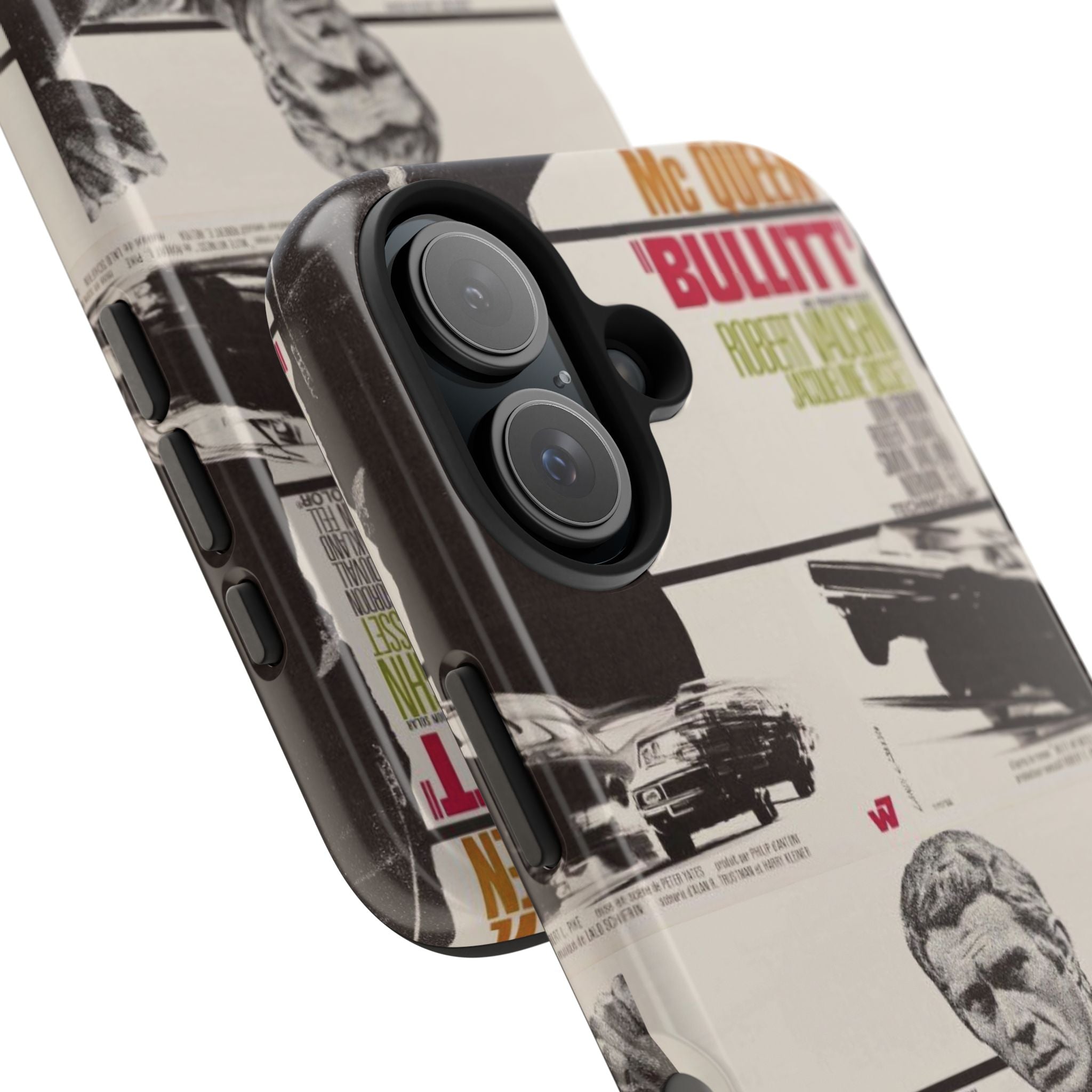 Steve McQueen Bullitt Movie Tough Phone Case | Classic Car Chase Film Phone Case