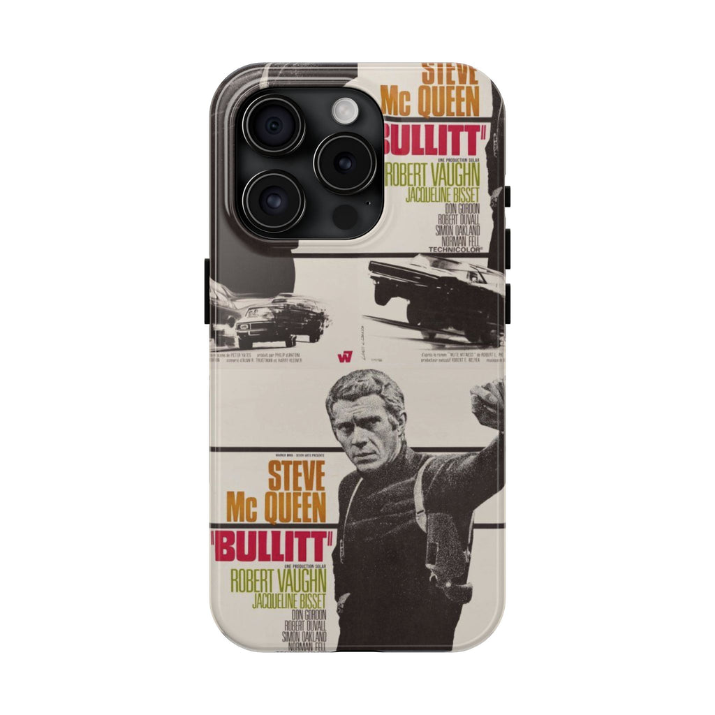 Steve McQueen Bullitt Movie Tough Phone Case | Classic Car Chase Film Phone Case