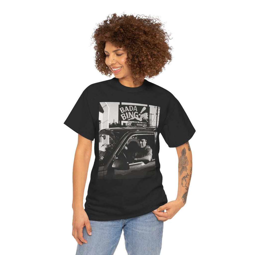 Tony Soprano Bada Bing Inspired Unisex T-Shirt | Classic Mafia TV Tee (2 colors )