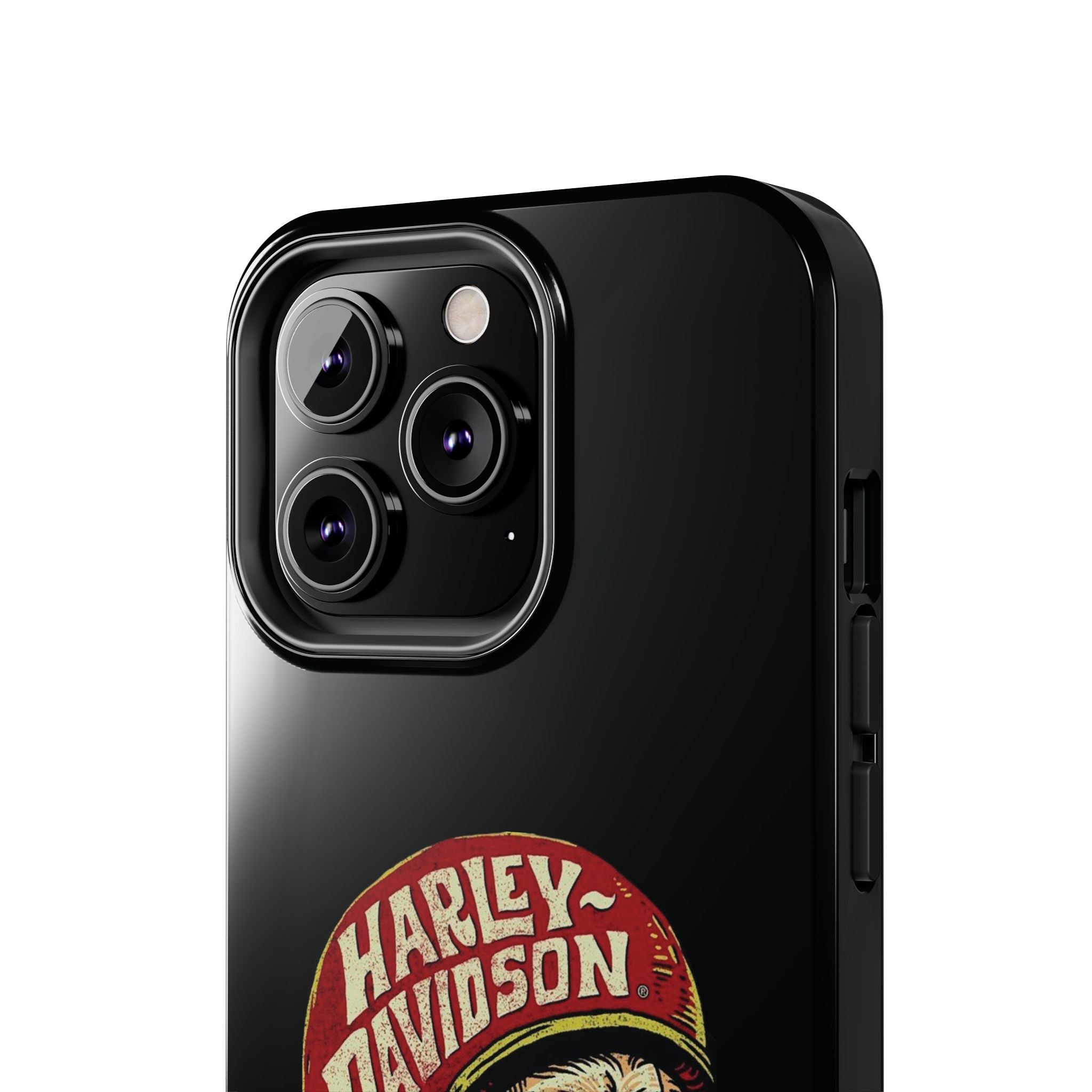 Skull Helmet Tough Phone Case | Vintage Motorcycle Biker Phone Case