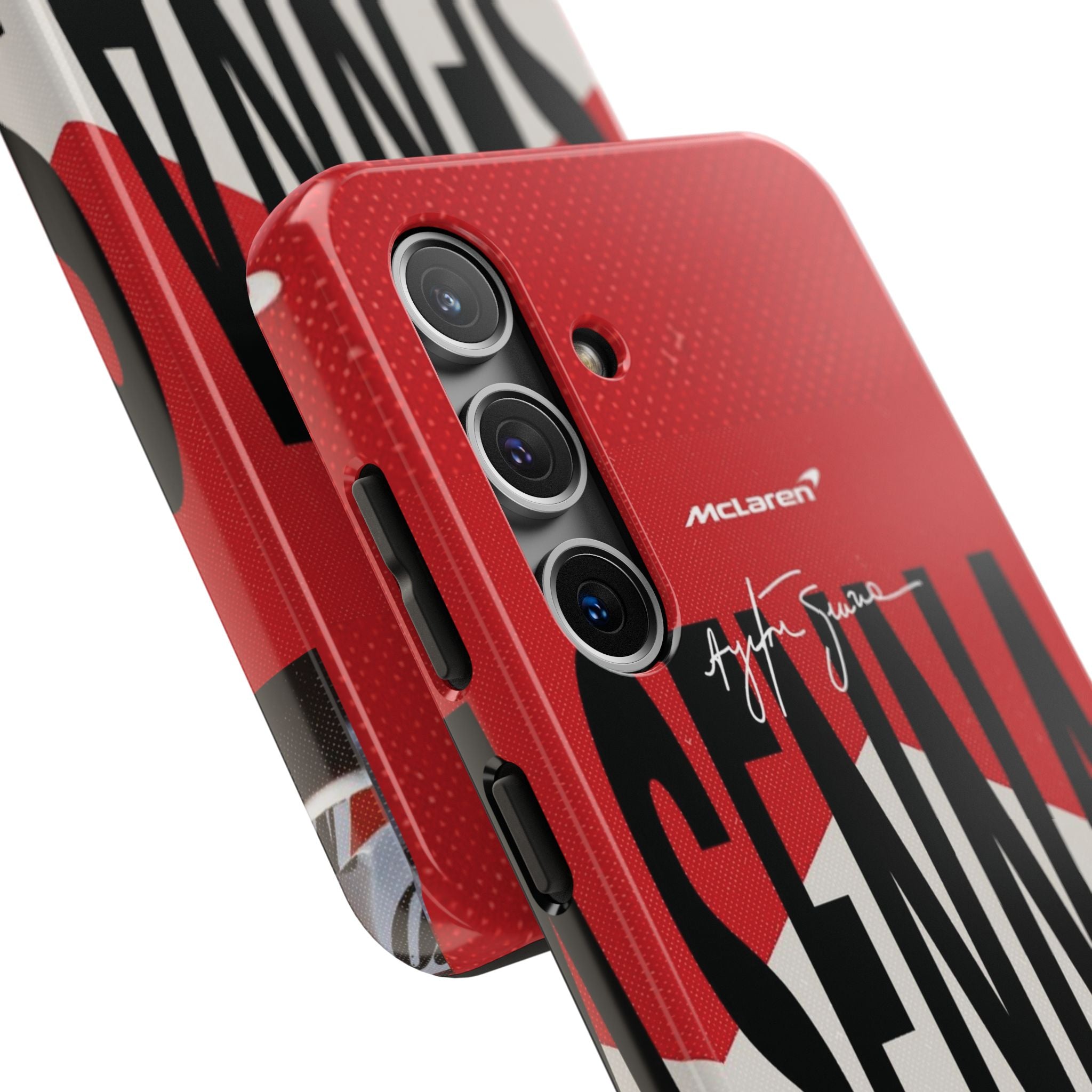 Ayrton Senna McLaren F1 Tough Phone Case | Formula 1 Racing Legend Phone Case