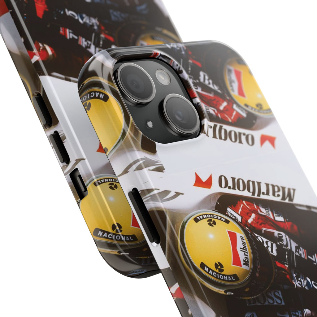 Ayrton Senna McLaren F1 Tough Phone Case | F1 Racing Legend Accessory
