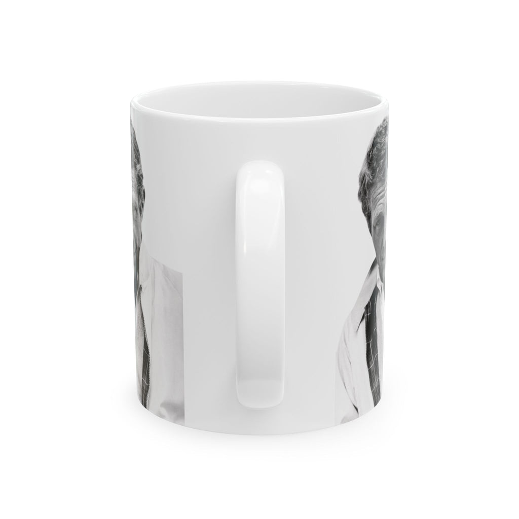 Steve McQueen Classic Hollywood Actor and Icon 11oz White Ceramic Coffee Mug