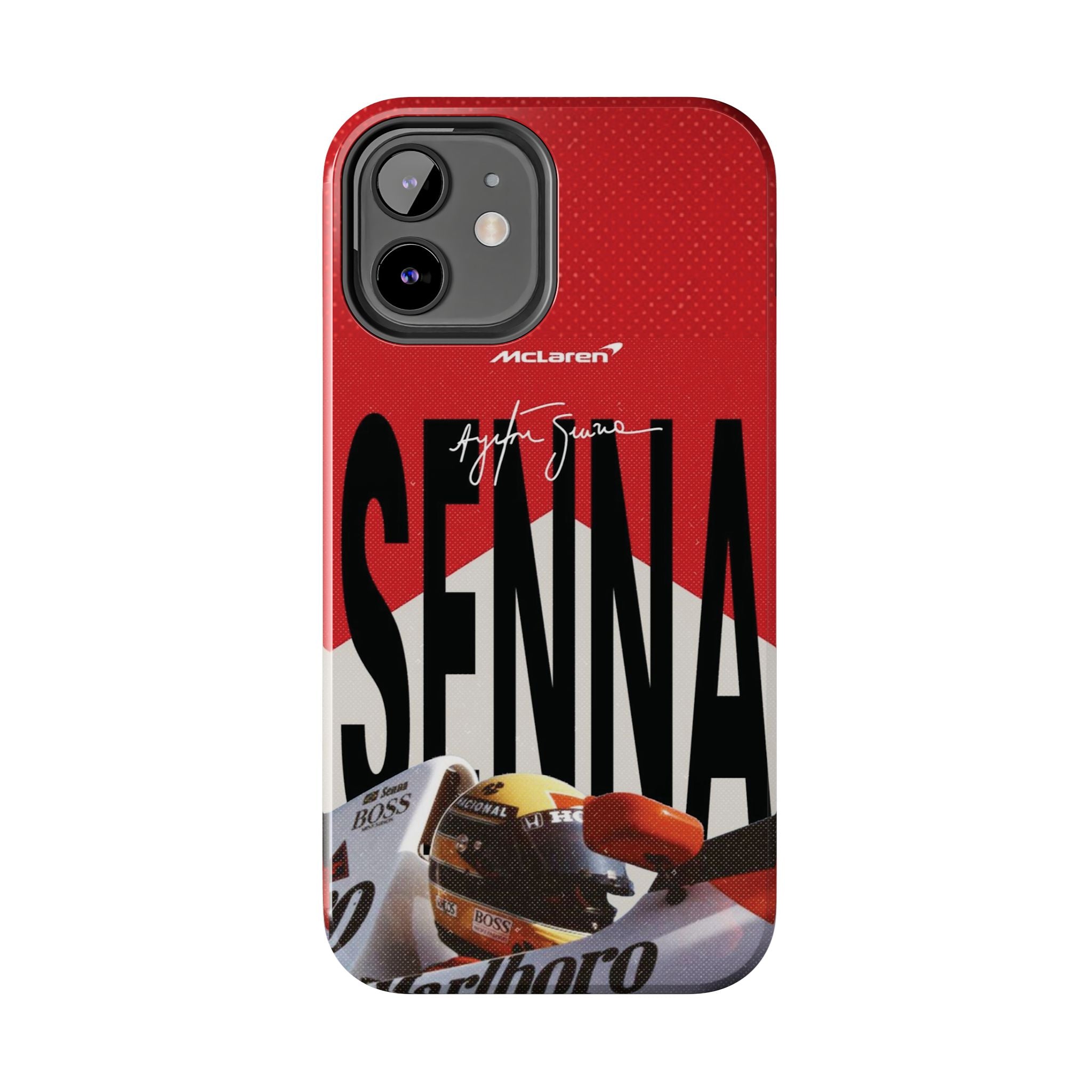 Ayrton Senna McLaren F1 Tough Phone Case | Formula 1 Racing Legend Phone Case