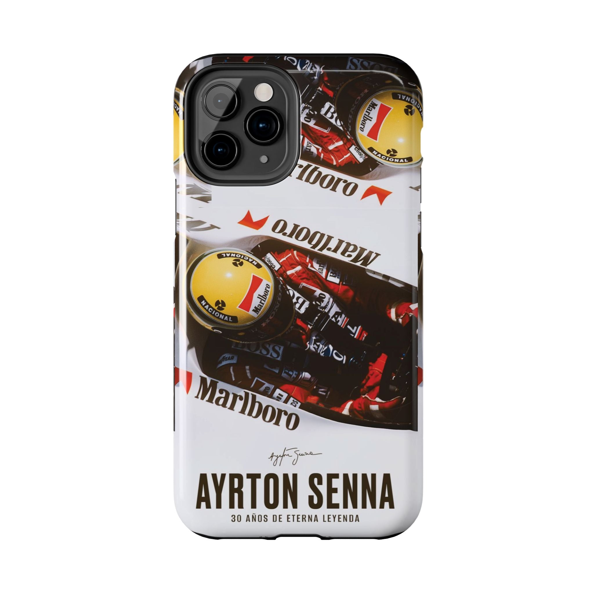 Ayrton Senna McLaren F1 Tough Phone Case | F1 Racing Legend Accessory