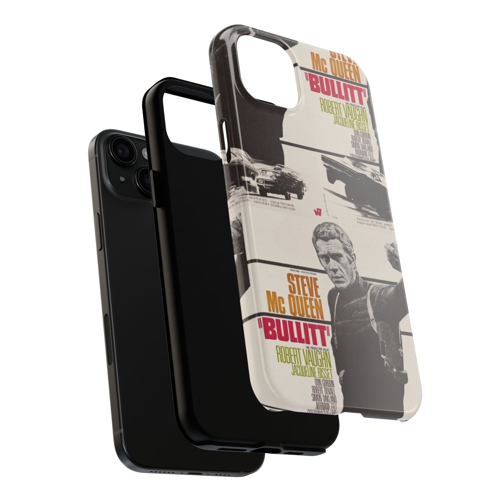 Steve McQueen Bullitt Movie Tough Phone Case | Classic Car Chase Film Phone Case