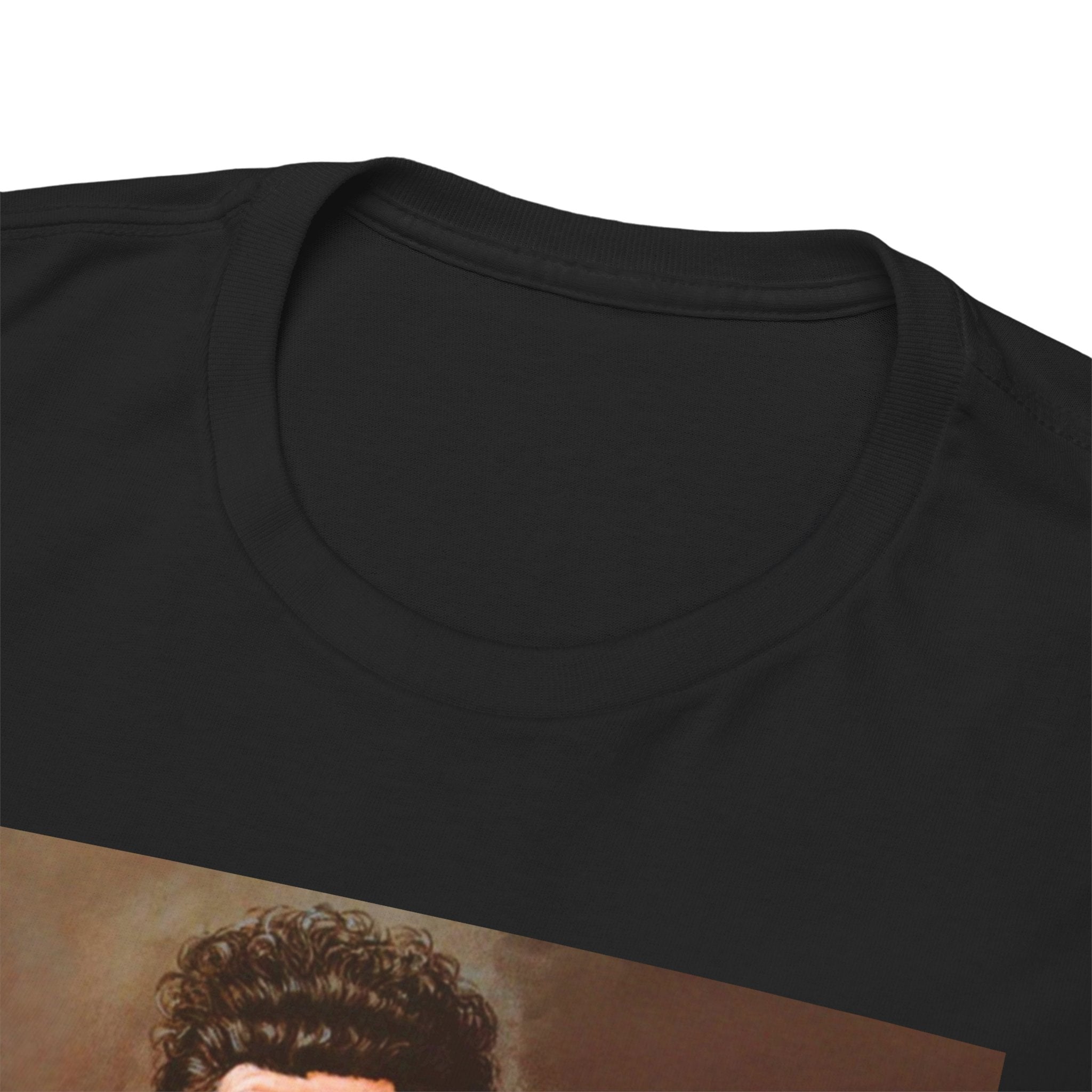 Seinfeld Cosmo Kramer the beloved character T-Shirt with his pained protrait artwork (2 Colors)