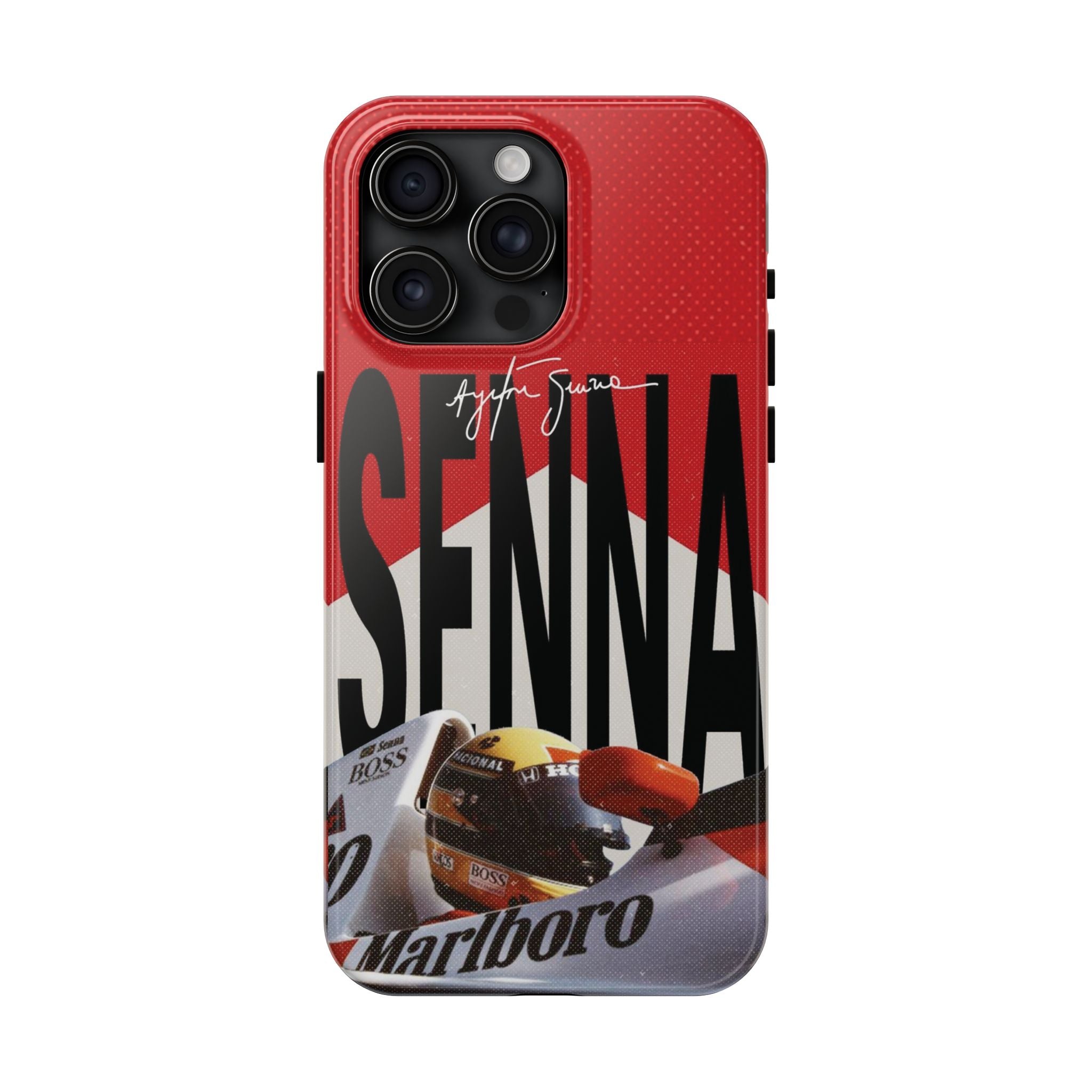 Ayrton Senna McLaren F1 Tough Phone Case | Formula 1 Racing Legend Phone Case