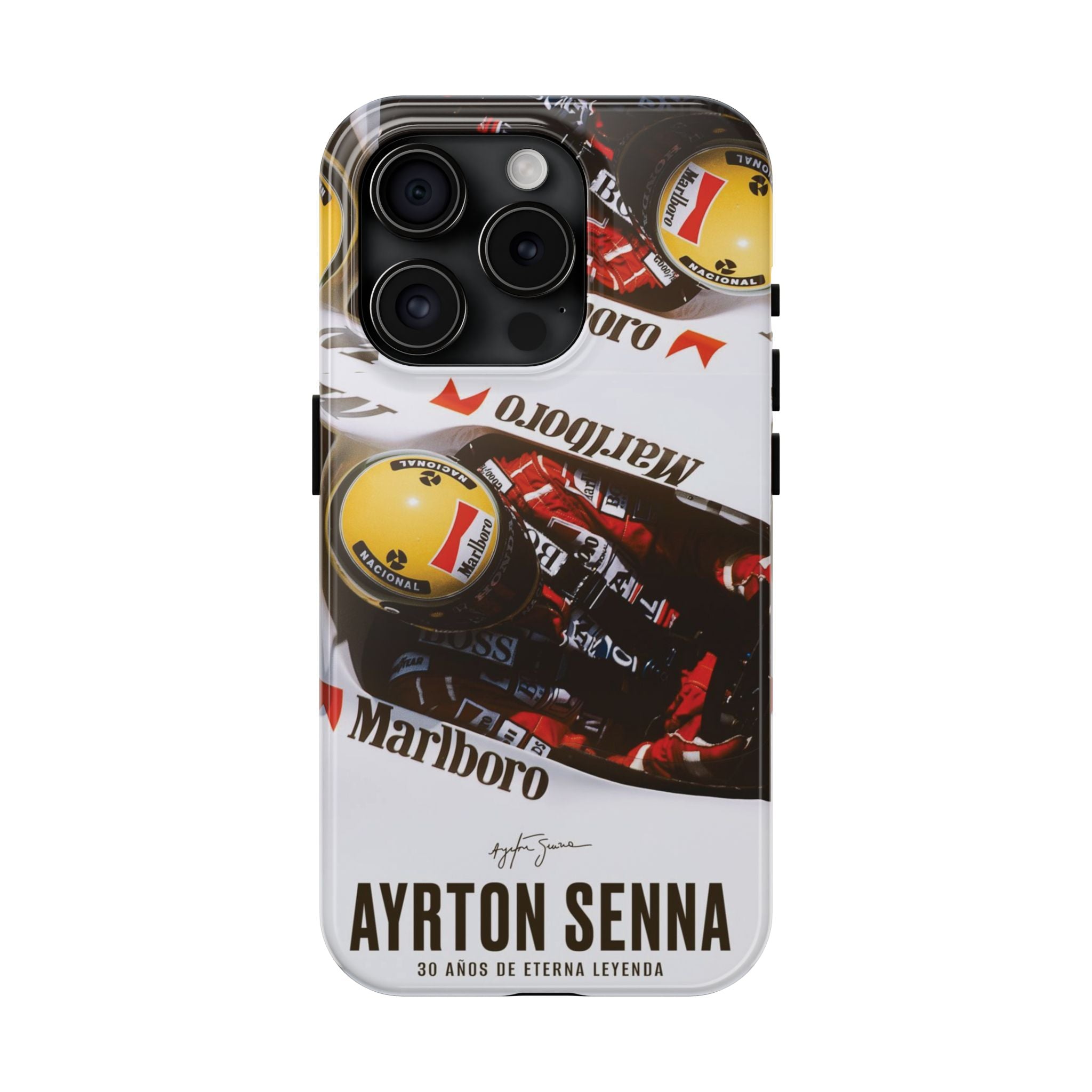 Ayrton Senna McLaren F1 Tough Phone Case | F1 Racing Legend Accessory
